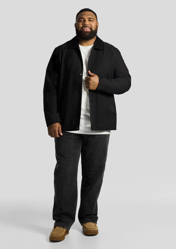 Black Outlander Worker Jacket