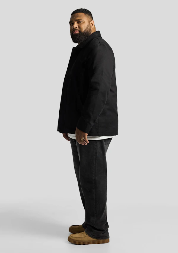 Black Outlander Worker Jacket