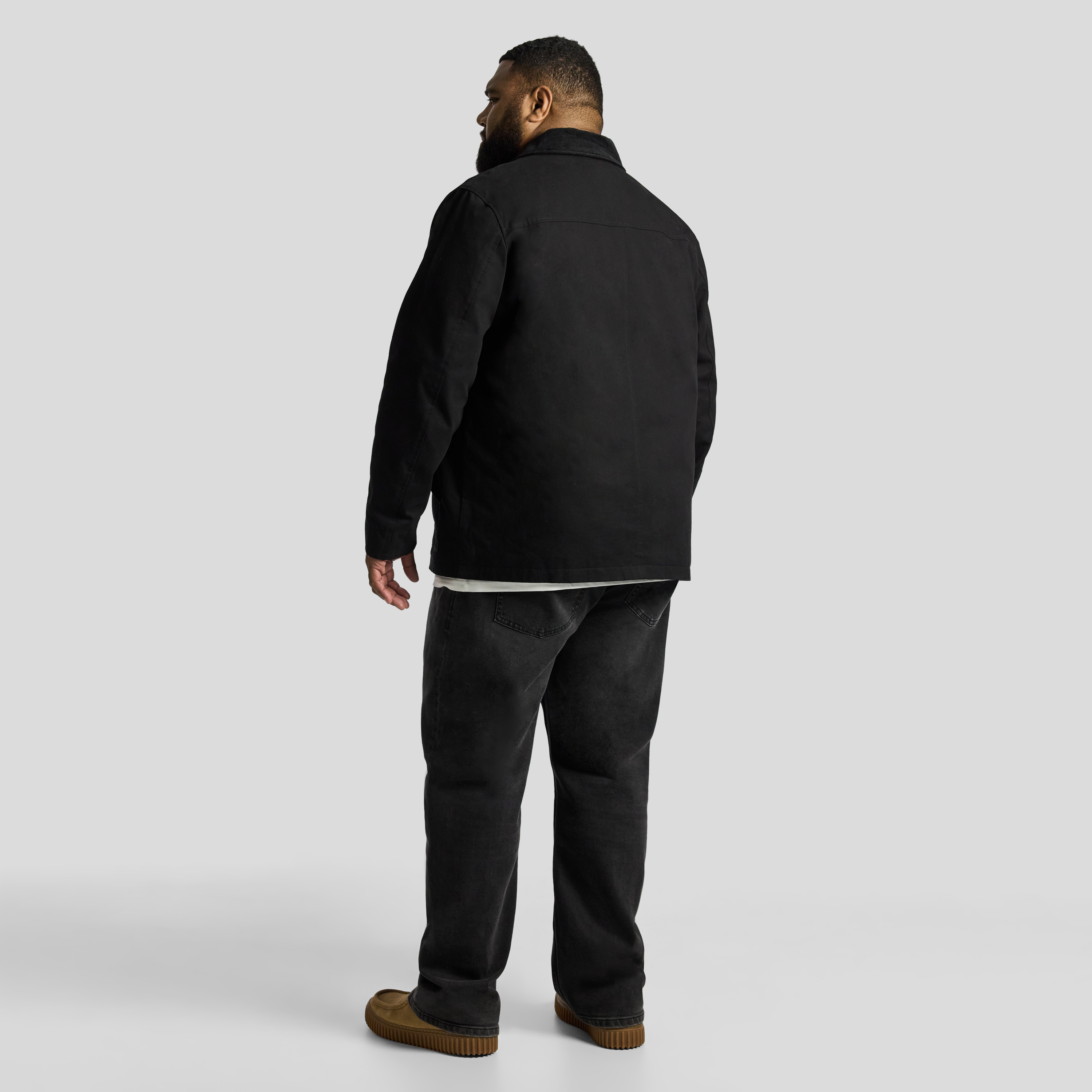 Black Outlander Worker Jacket
