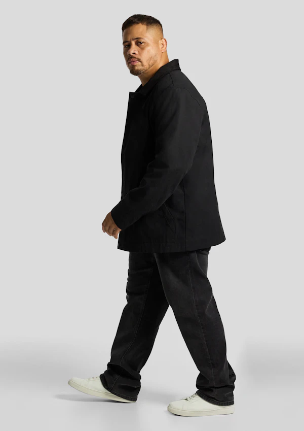 Black Outlander Worker Jacket