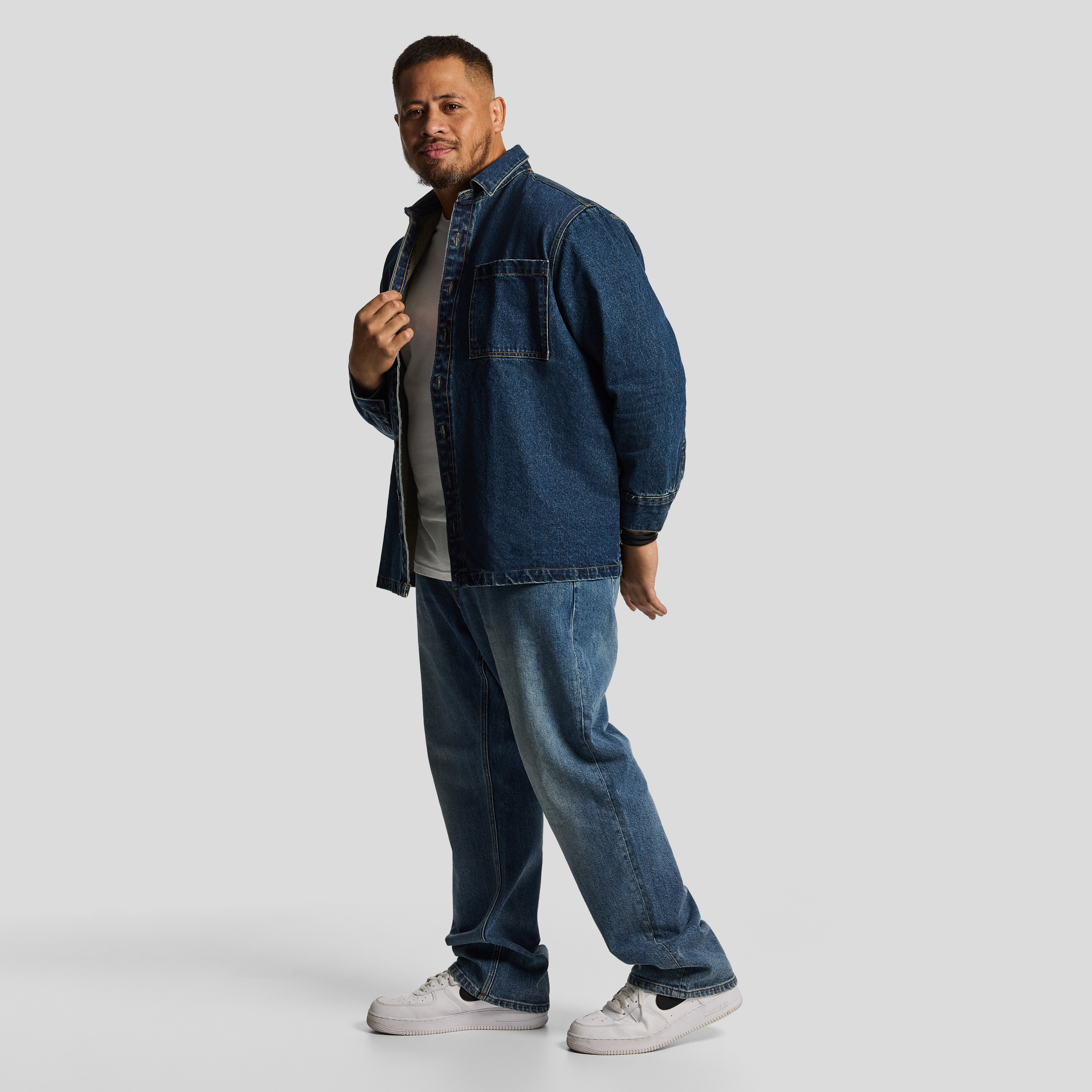 Dark Denim Rowe Overshirt