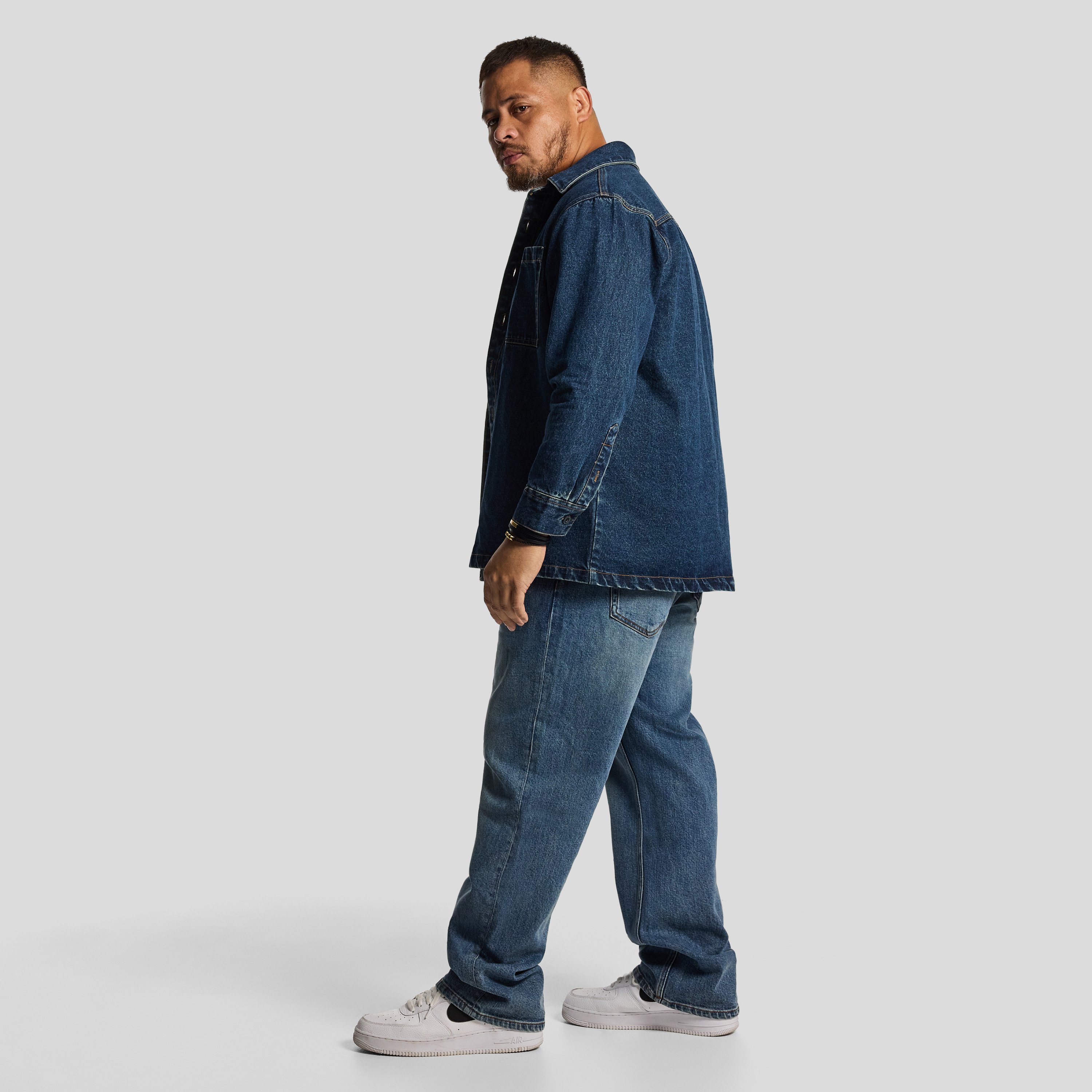 Dark Denim Rowe Overshirt