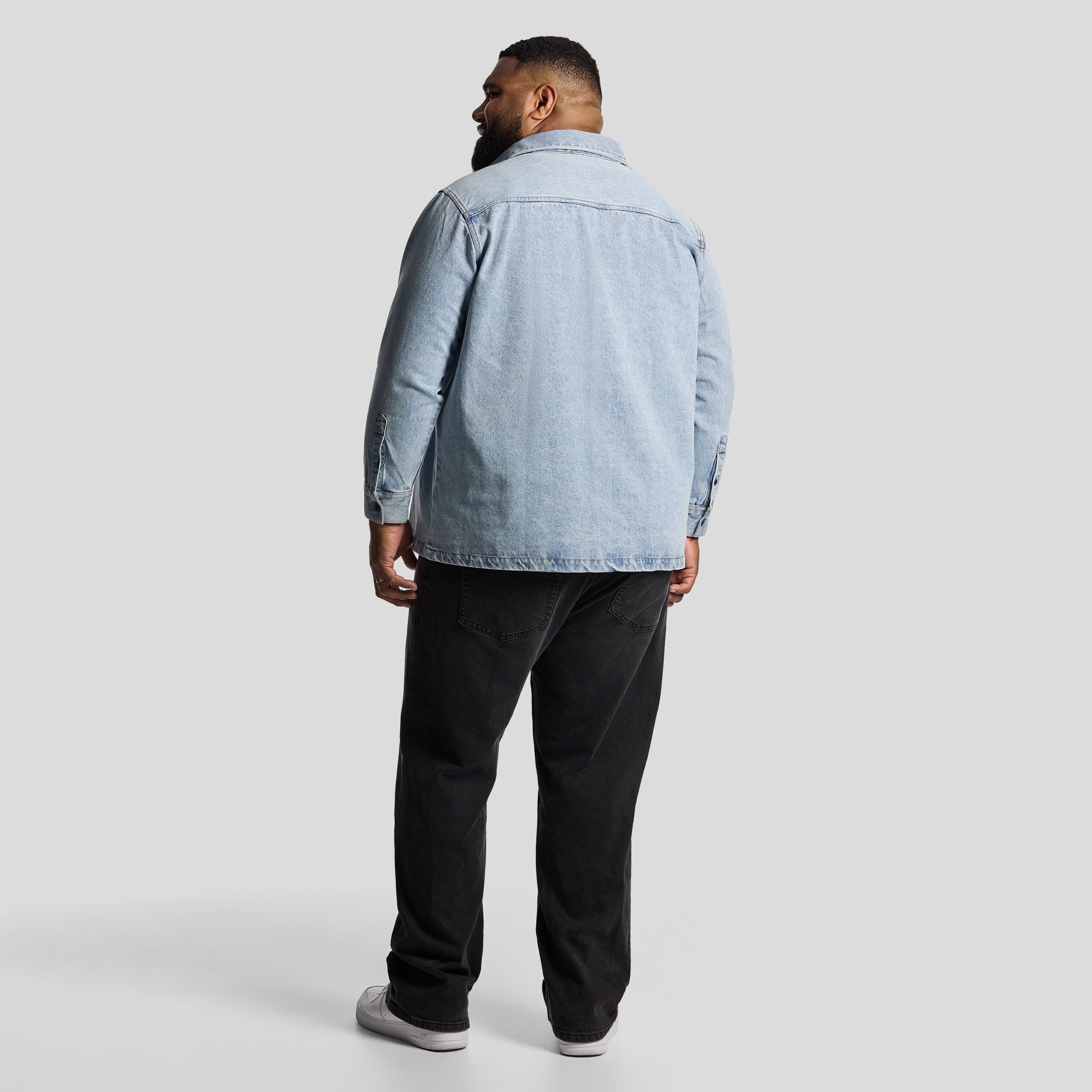 Light Denim Rowe Overshirt
