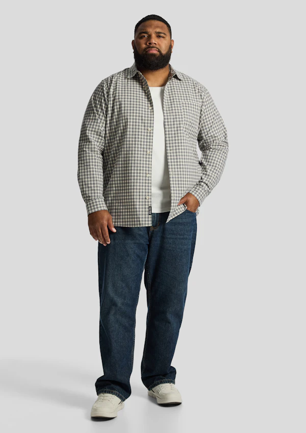 Grey Ash Check Shirt