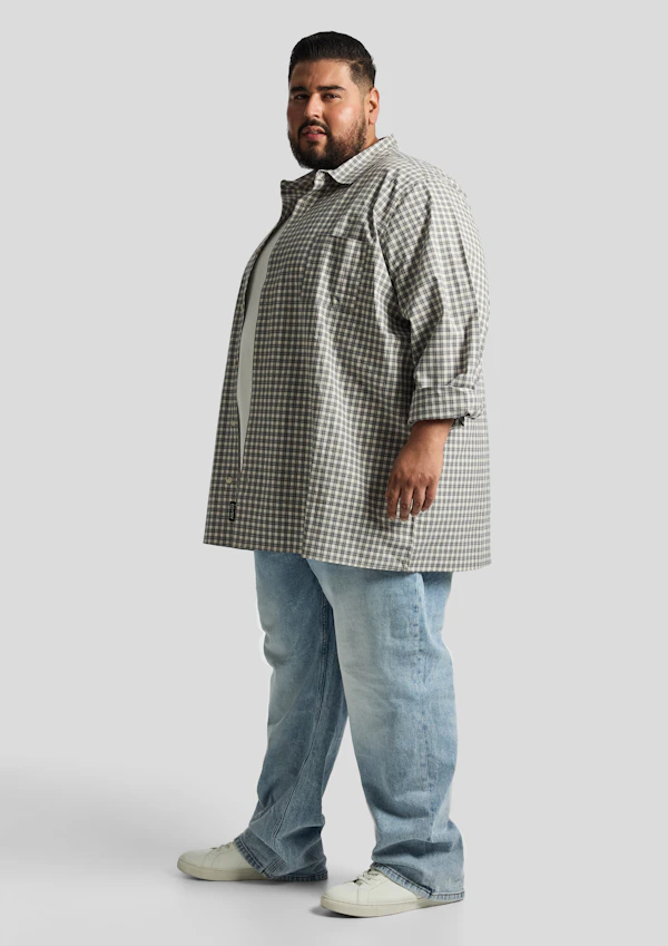 Grey Ash Check Shirt