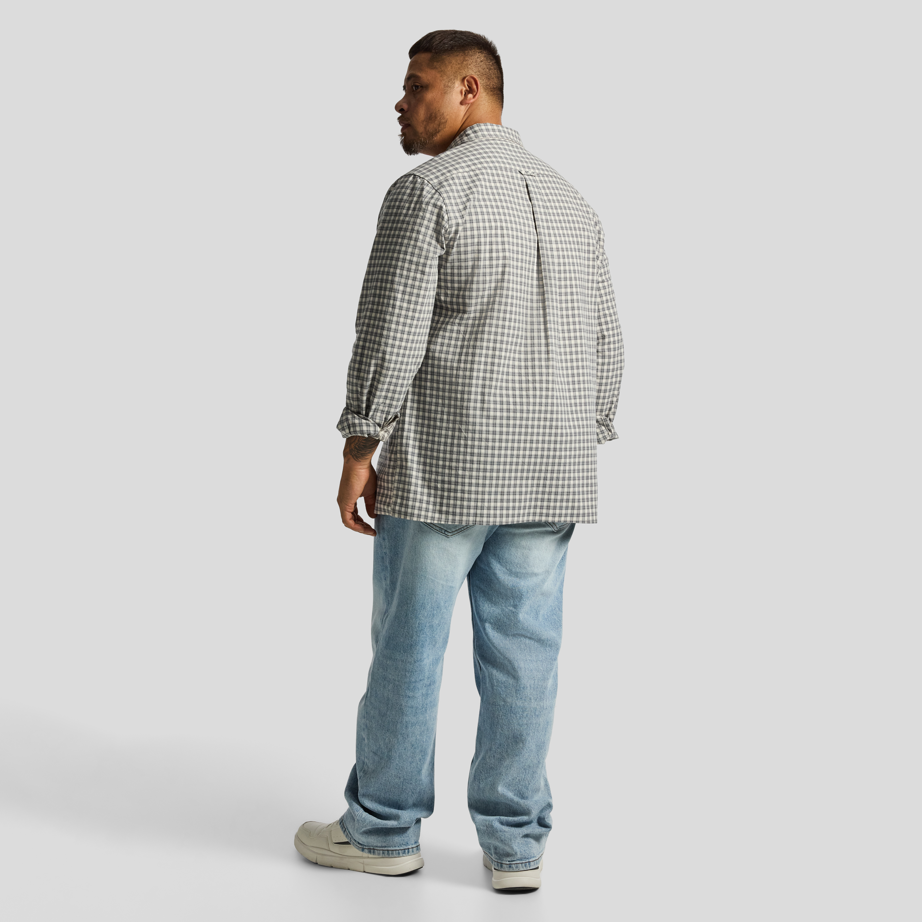 Grey Ash Check Shirt