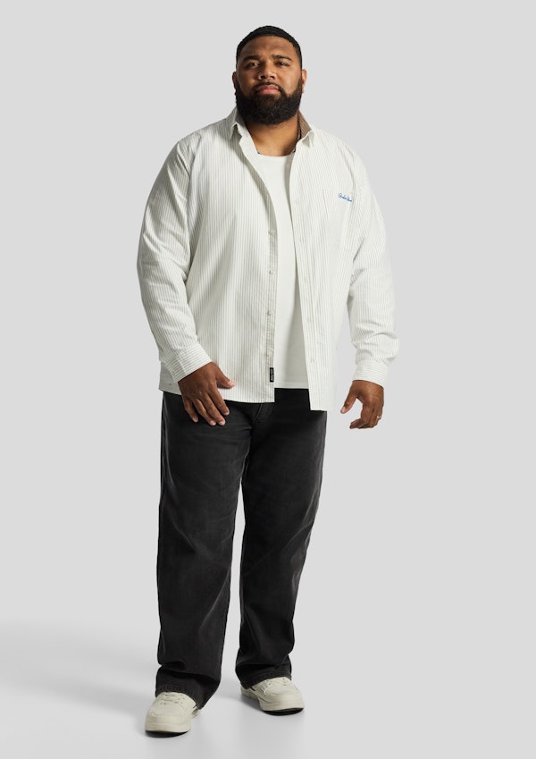 Off White Zorro Oxford Stripe Shirt