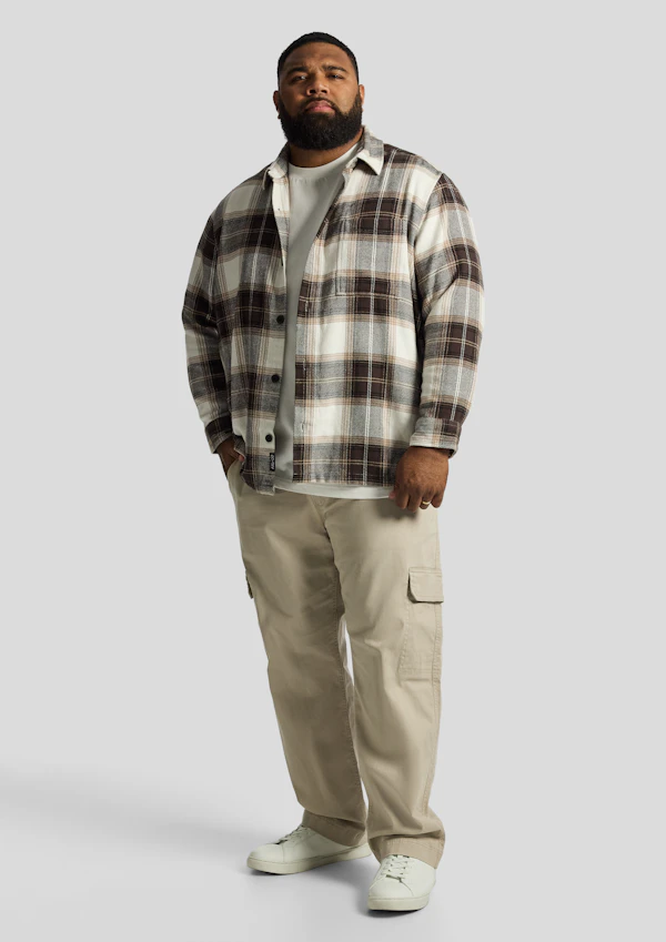 Brown Baltic Check Overshirt