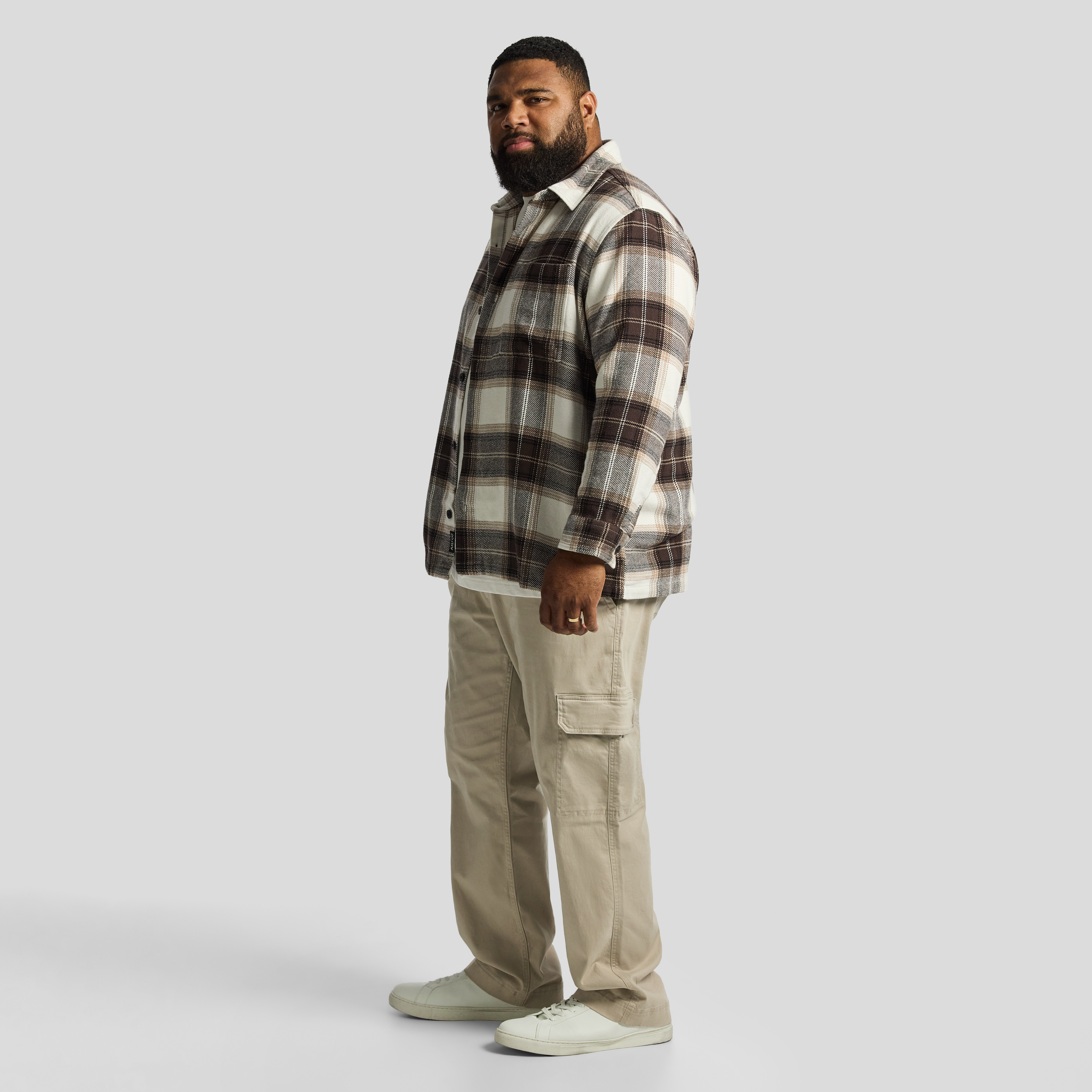Brown Baltic Check Overshirt