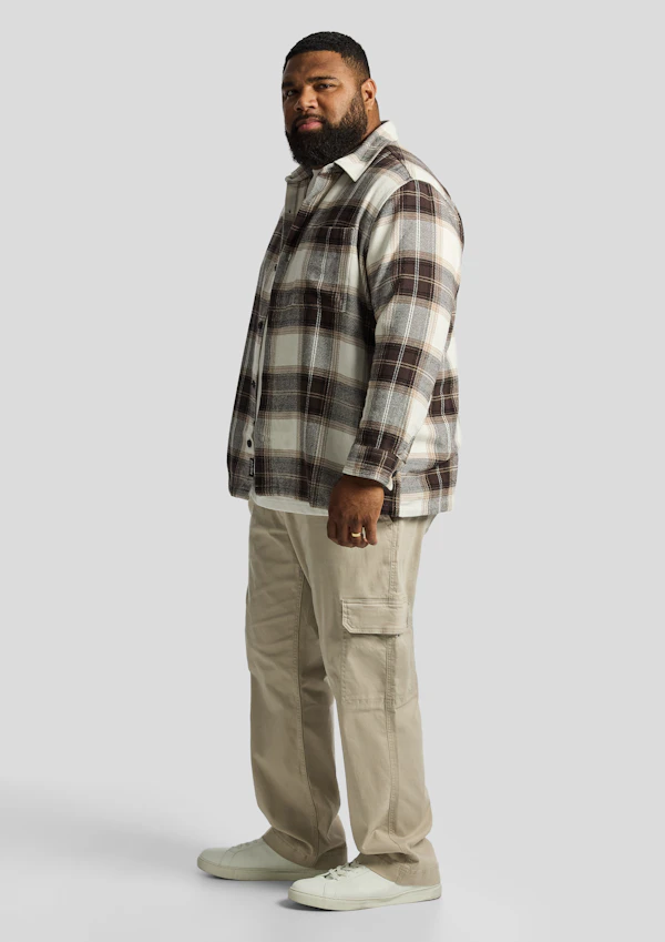 Brown Baltic Check Overshirt