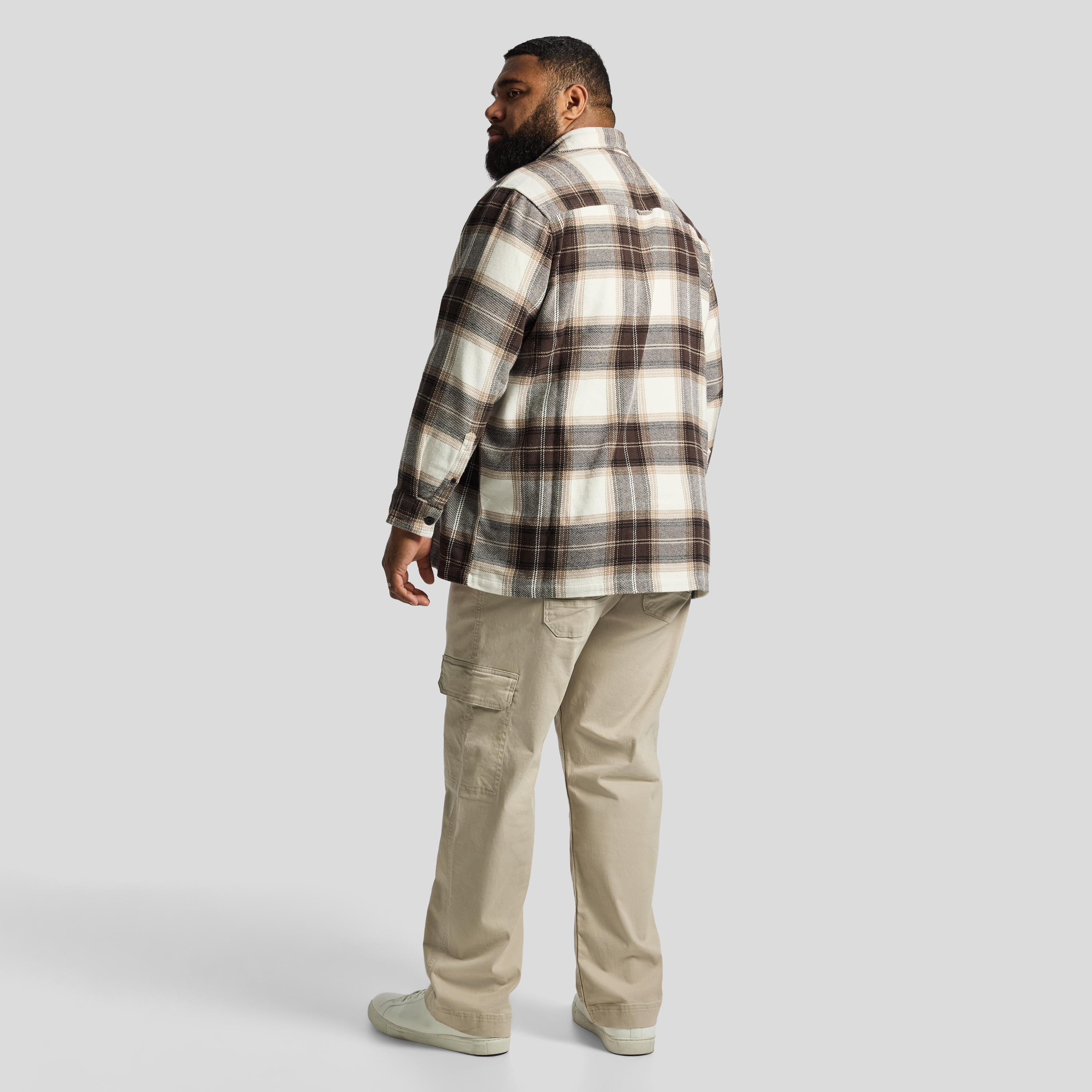 Brown Baltic Check Overshirt