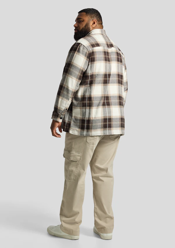 Brown Baltic Check Overshirt