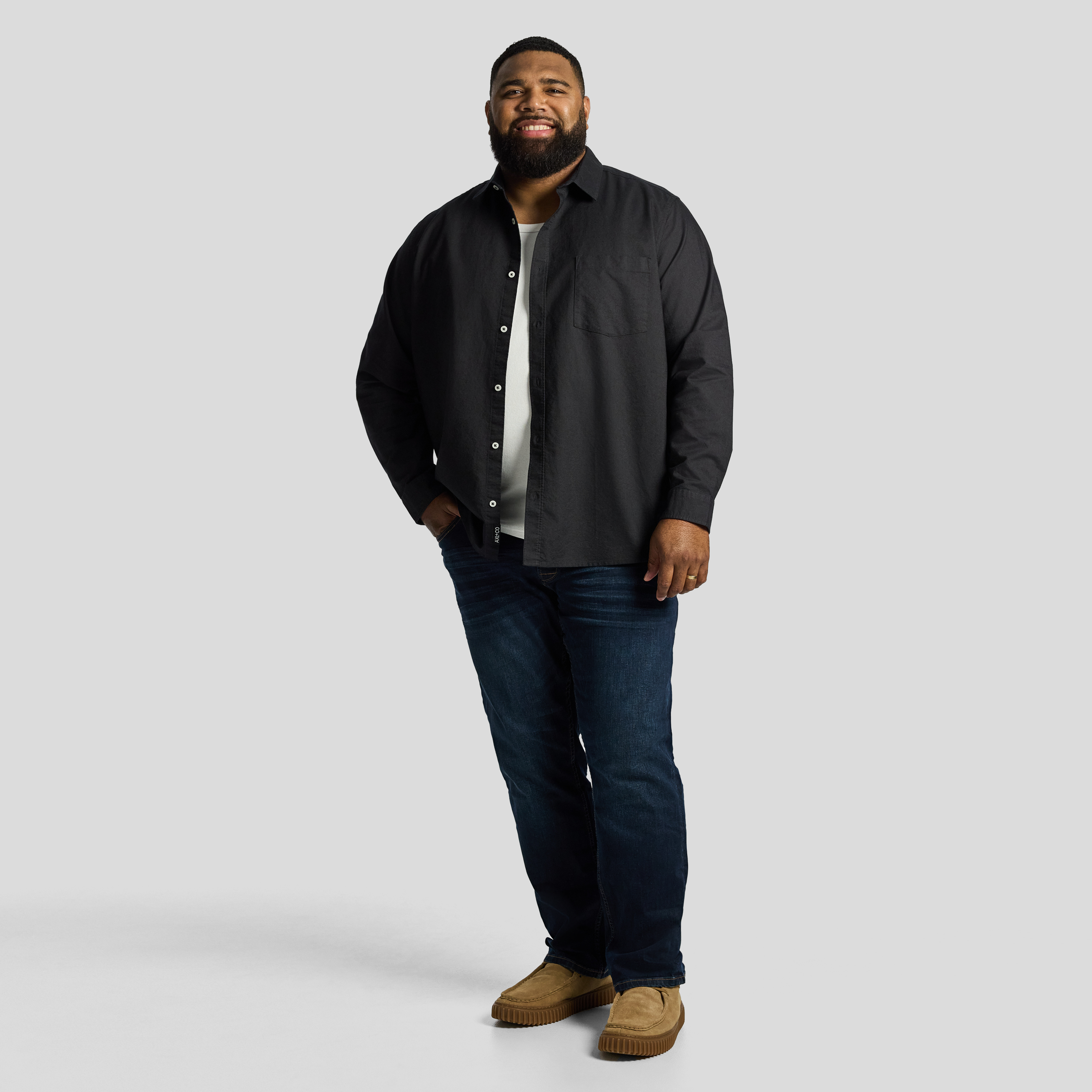 Charcoal Chapman Casual Shirt