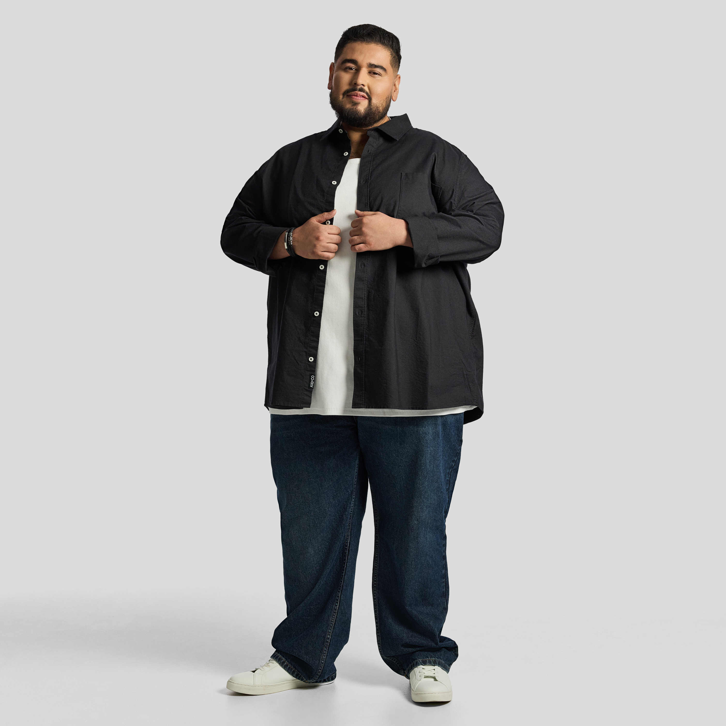 Charcoal Chapman Casual Shirt