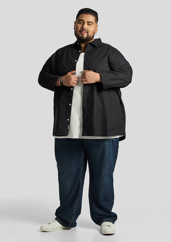 Charcoal Chapman Casual Shirt