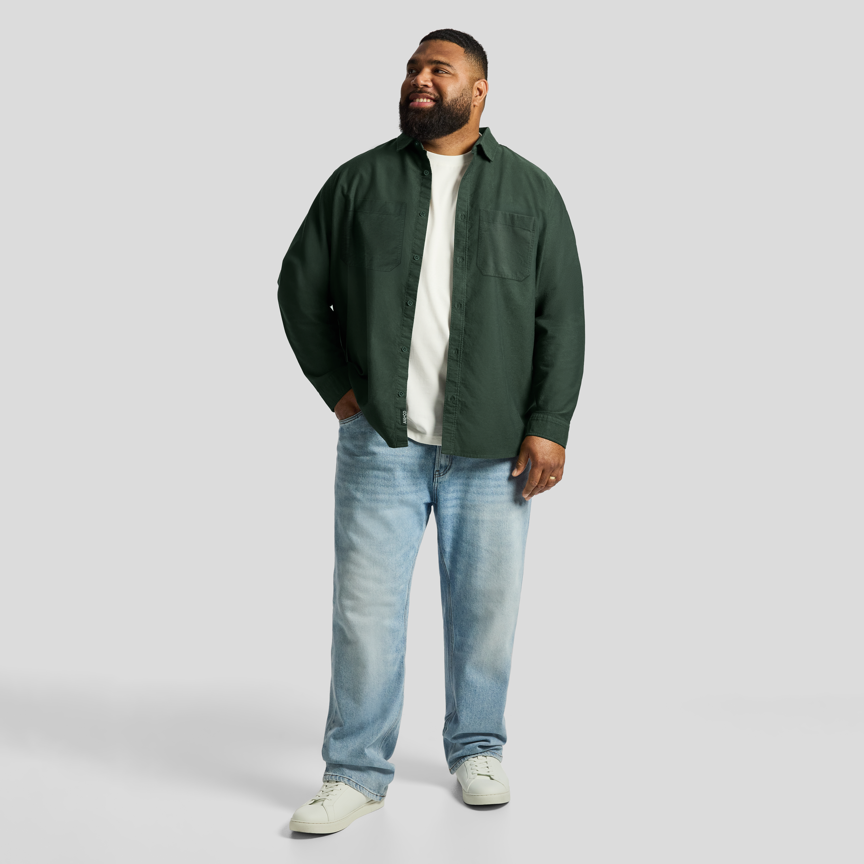 Dark Green Chapman Overshirt