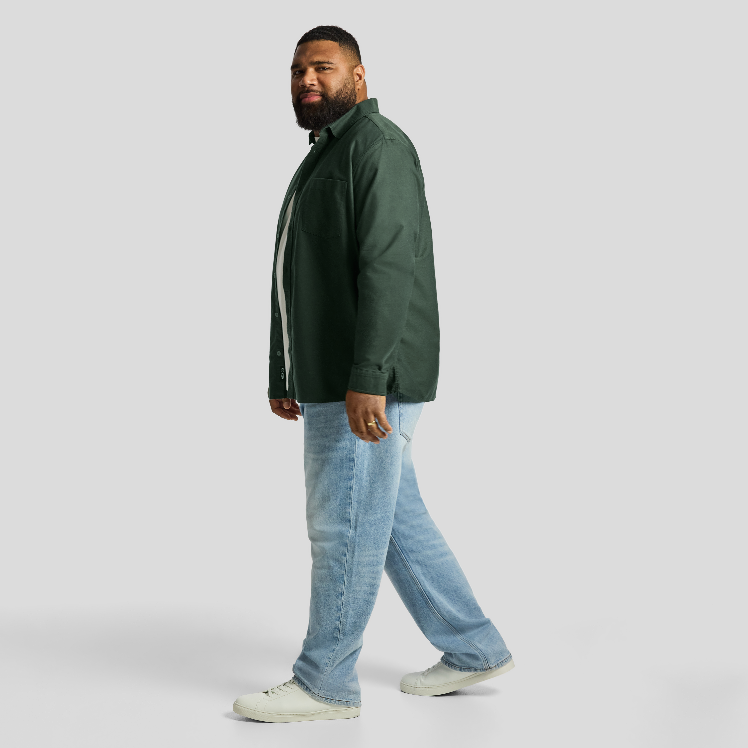 Dark Green Chapman Overshirt