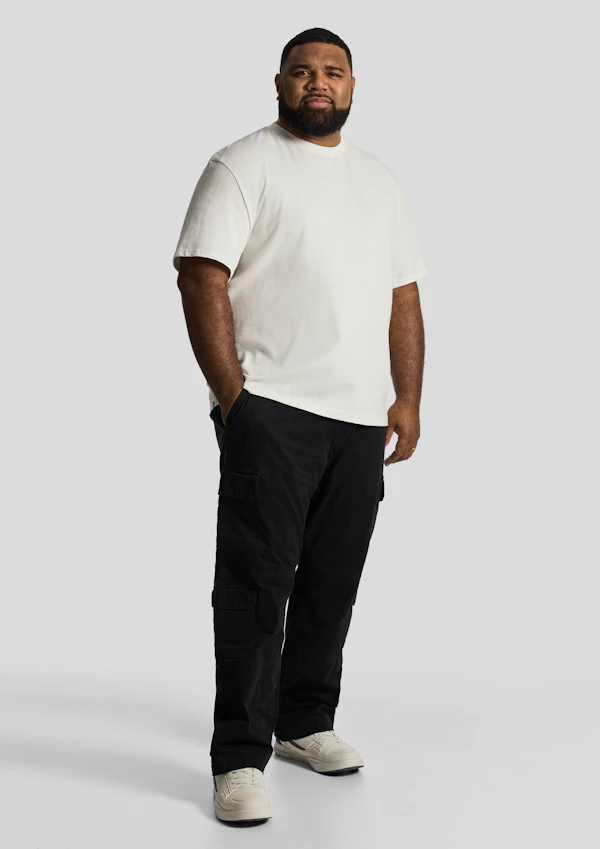 Black Jordon Baggy Cargo Pant