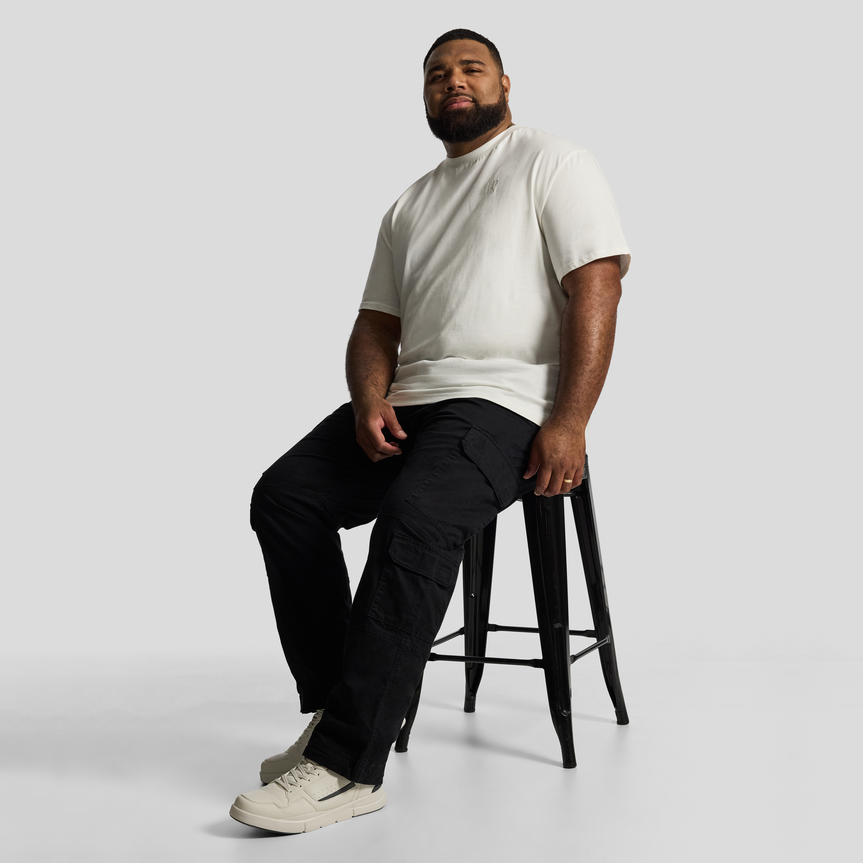 Black Jordon Baggy Cargo Pant