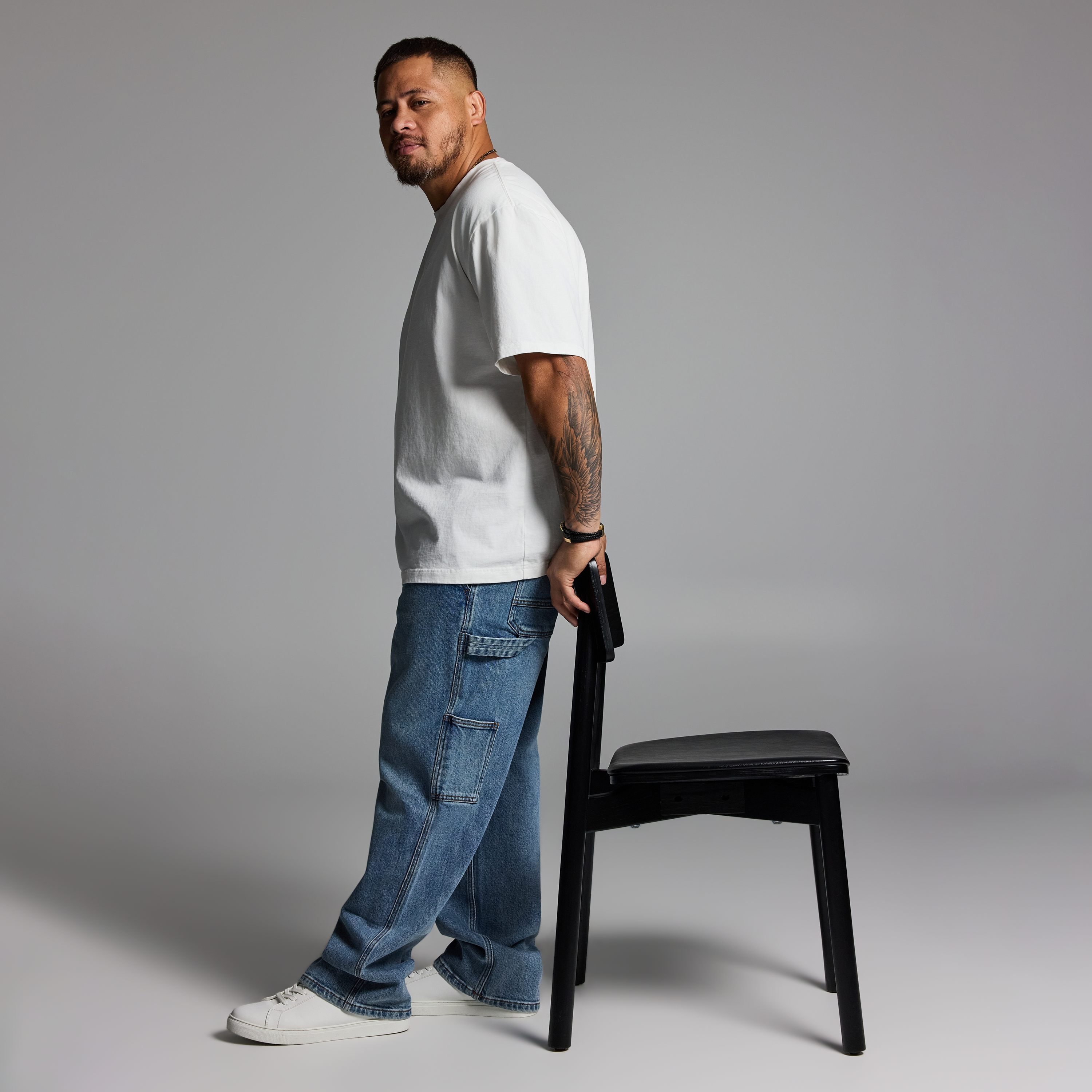 Denim Cash Relaxed Carpenter Pant