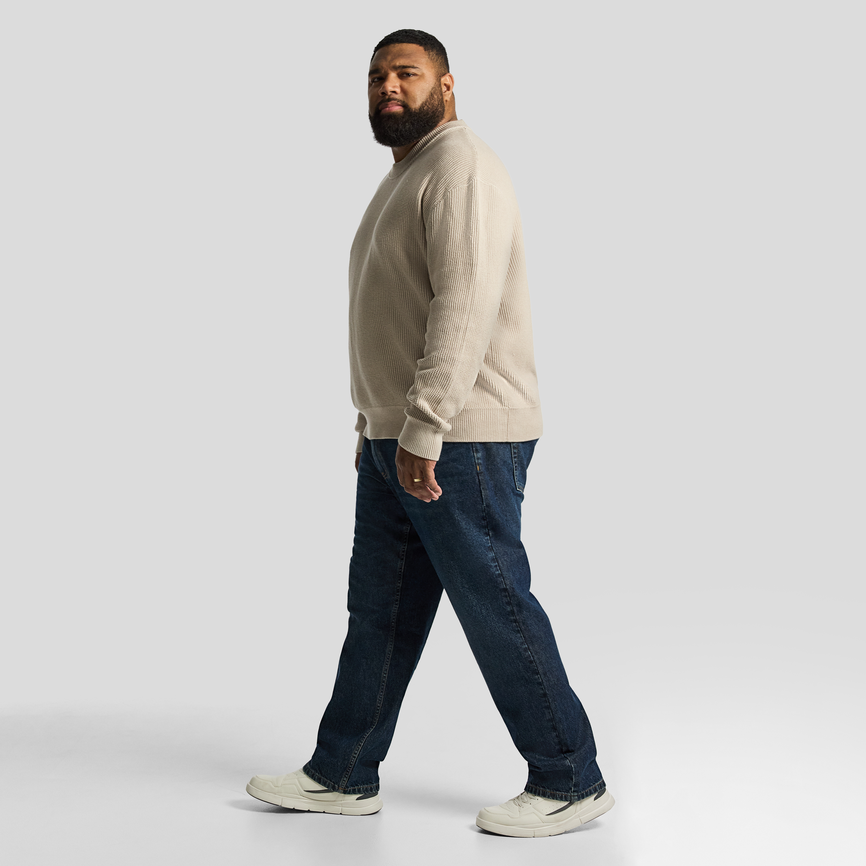 Sand Sharky Relaxed Fit Pullover