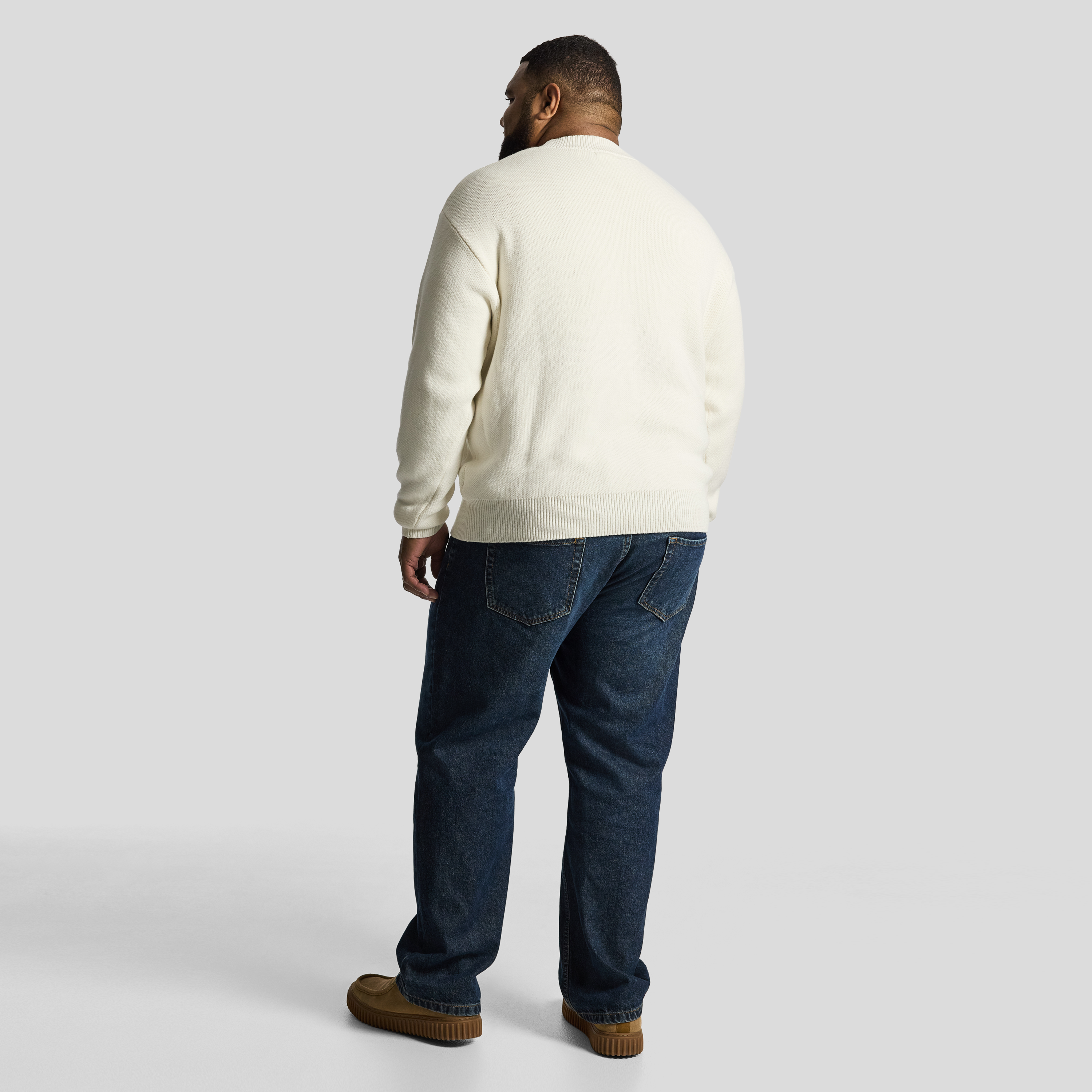 Ecru Sander Relaxed Knit