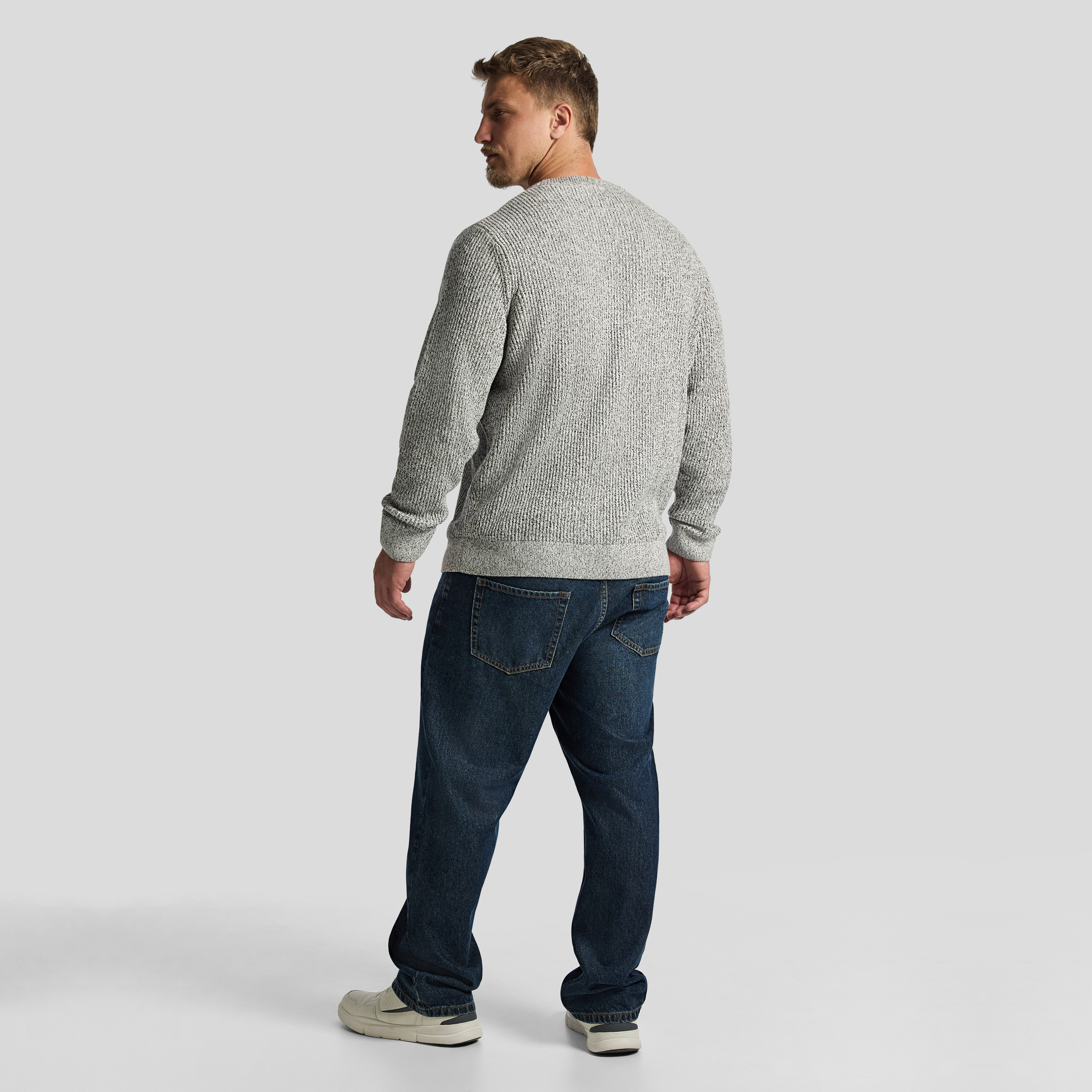 Ice Grey Latham Relaxed Fit Pullover