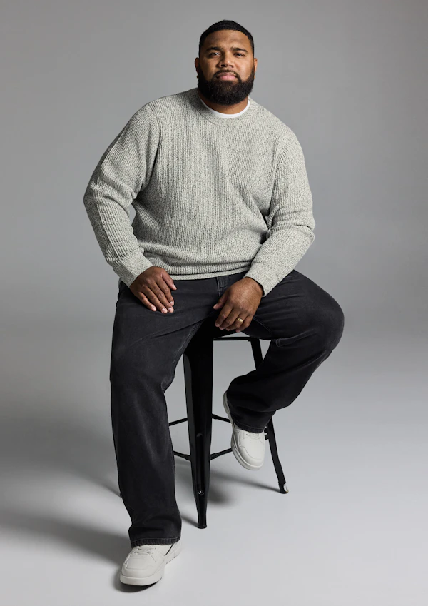 Ice Grey Latham Relaxed Fit Pullover