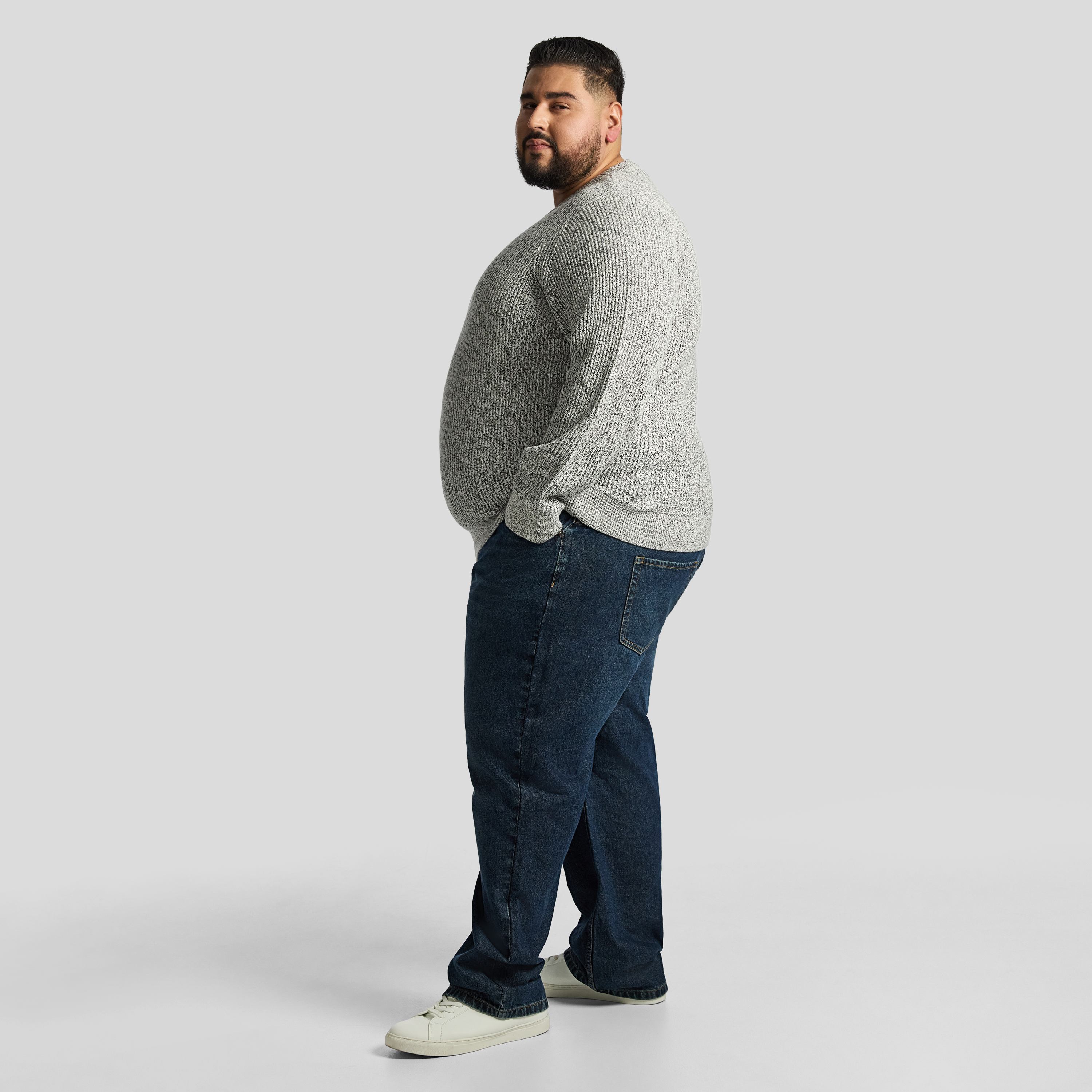 Ice Grey Latham Relaxed Fit Pullover