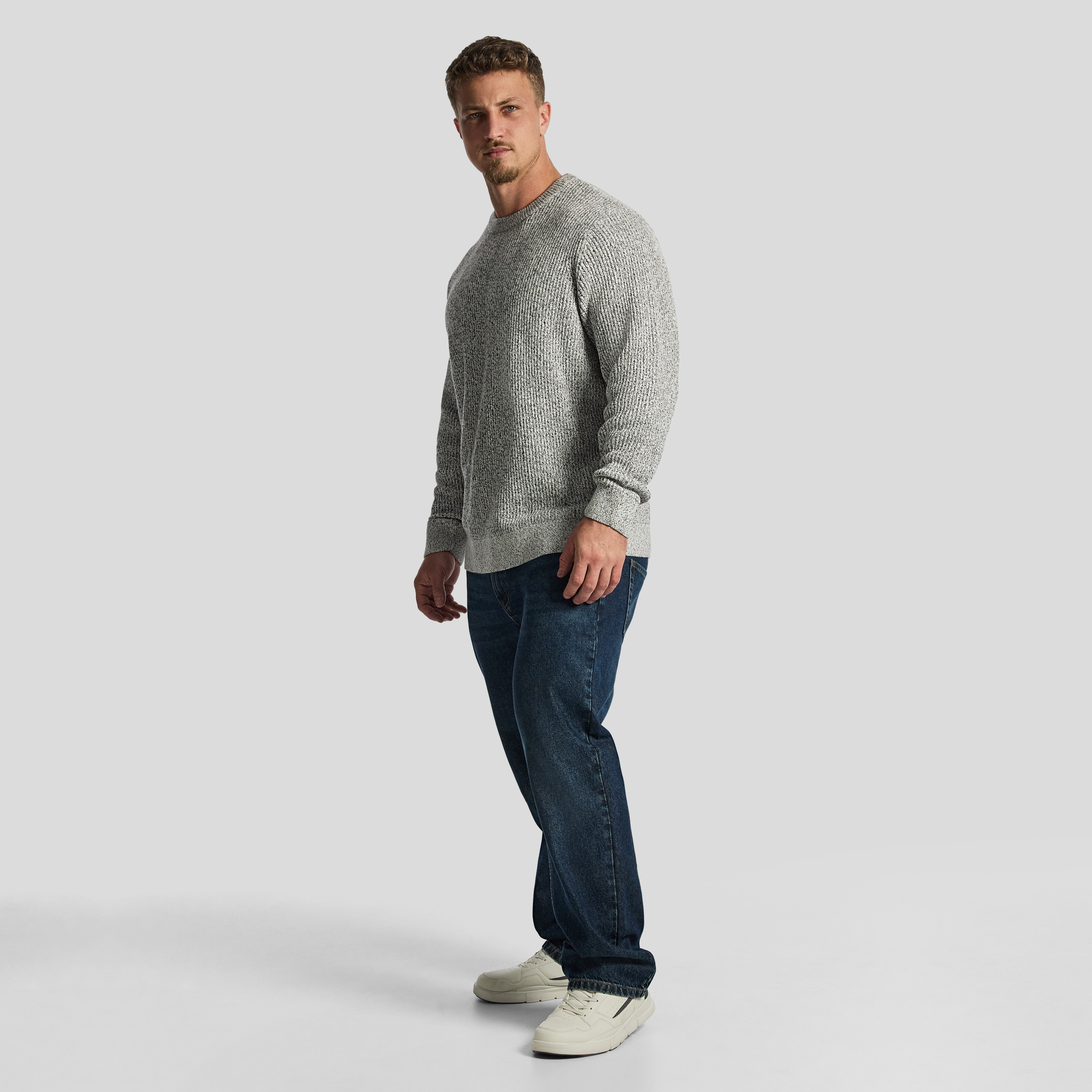 Ice Grey Latham Relaxed Fit Pullover
