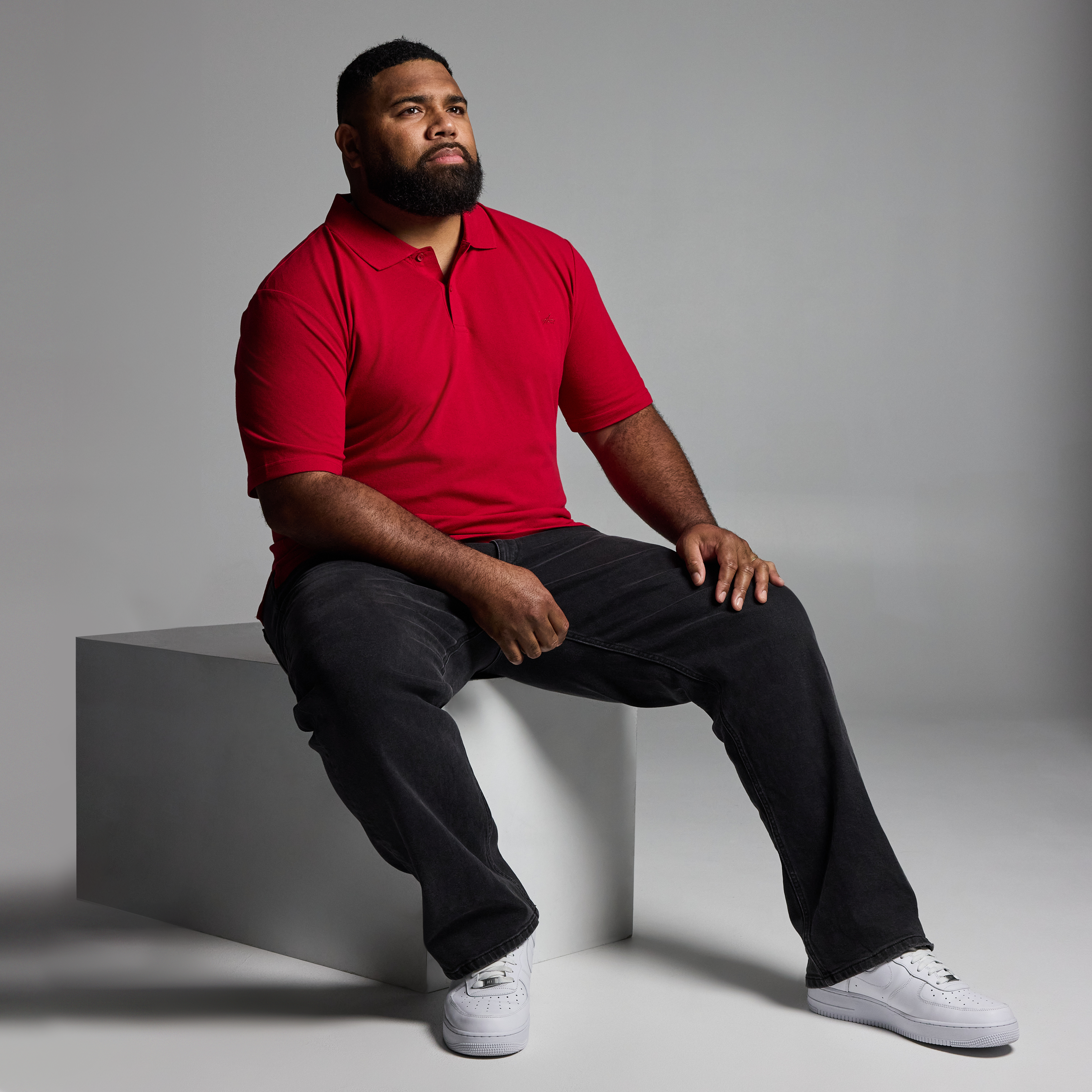 Red Duffy Polo