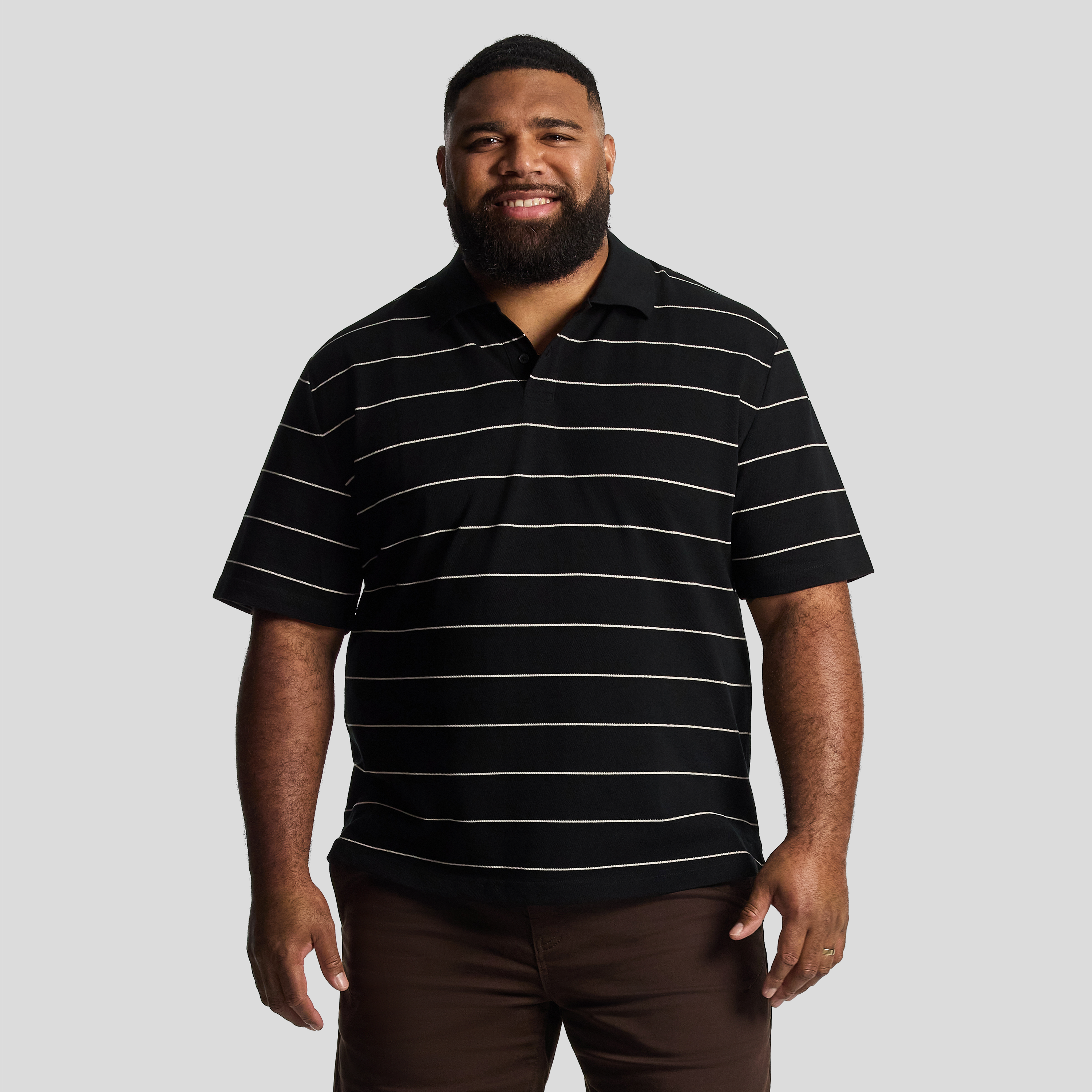 Hearne Stripe Polo