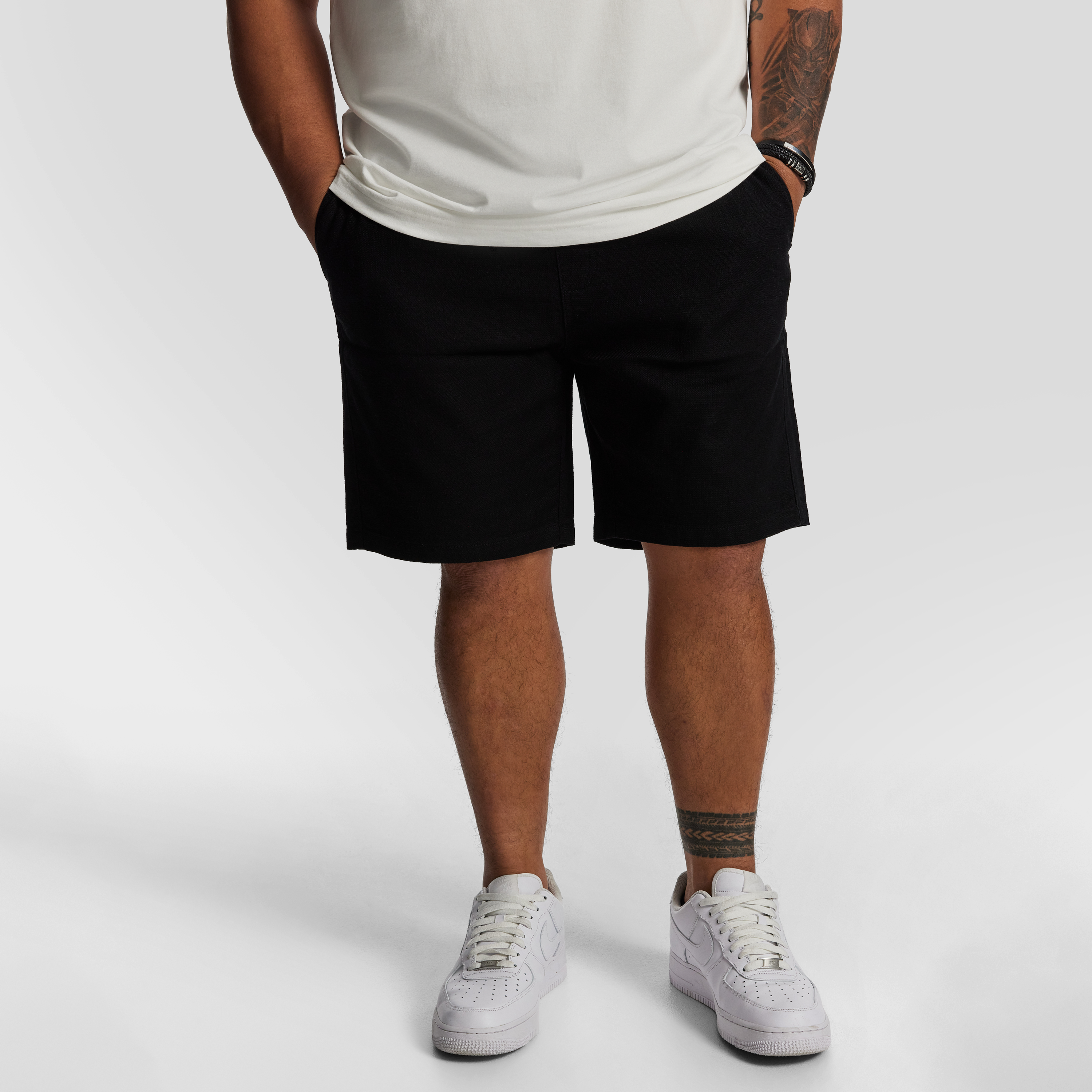 Kai Textured Elastic Waist Short