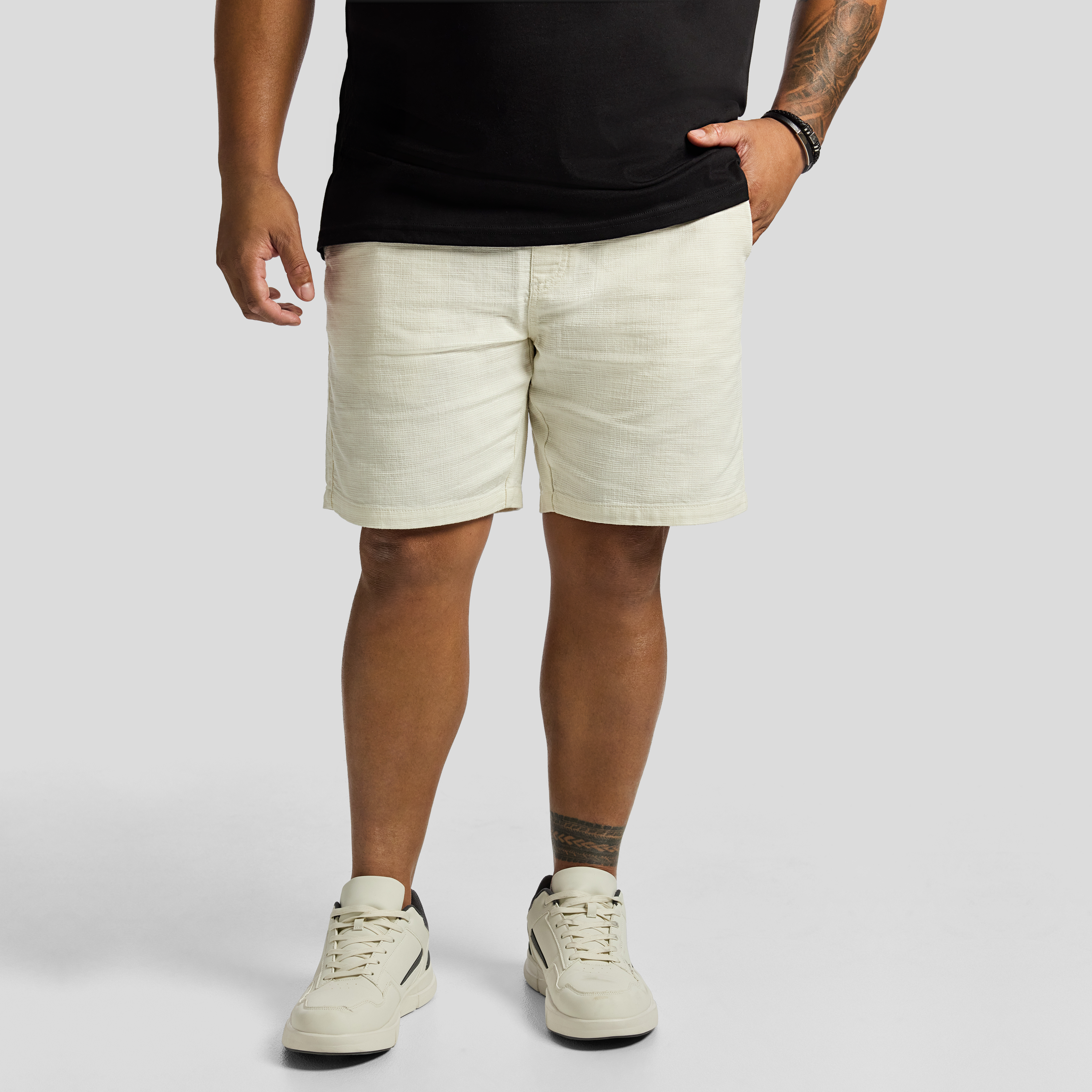 Kai Textured Elastic Waist Short