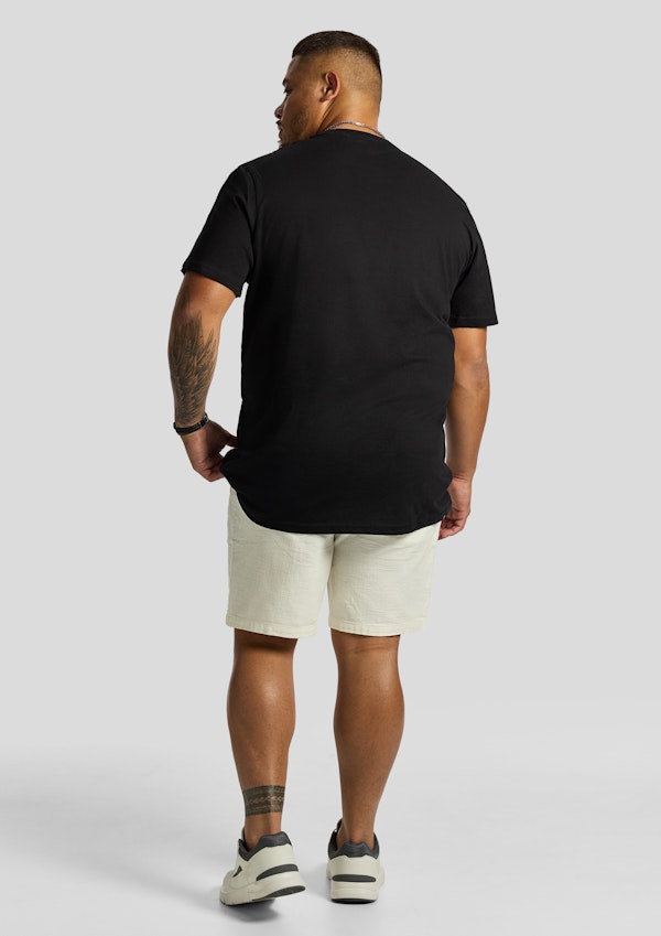 Off White Kai Textured Elastic Waist Short