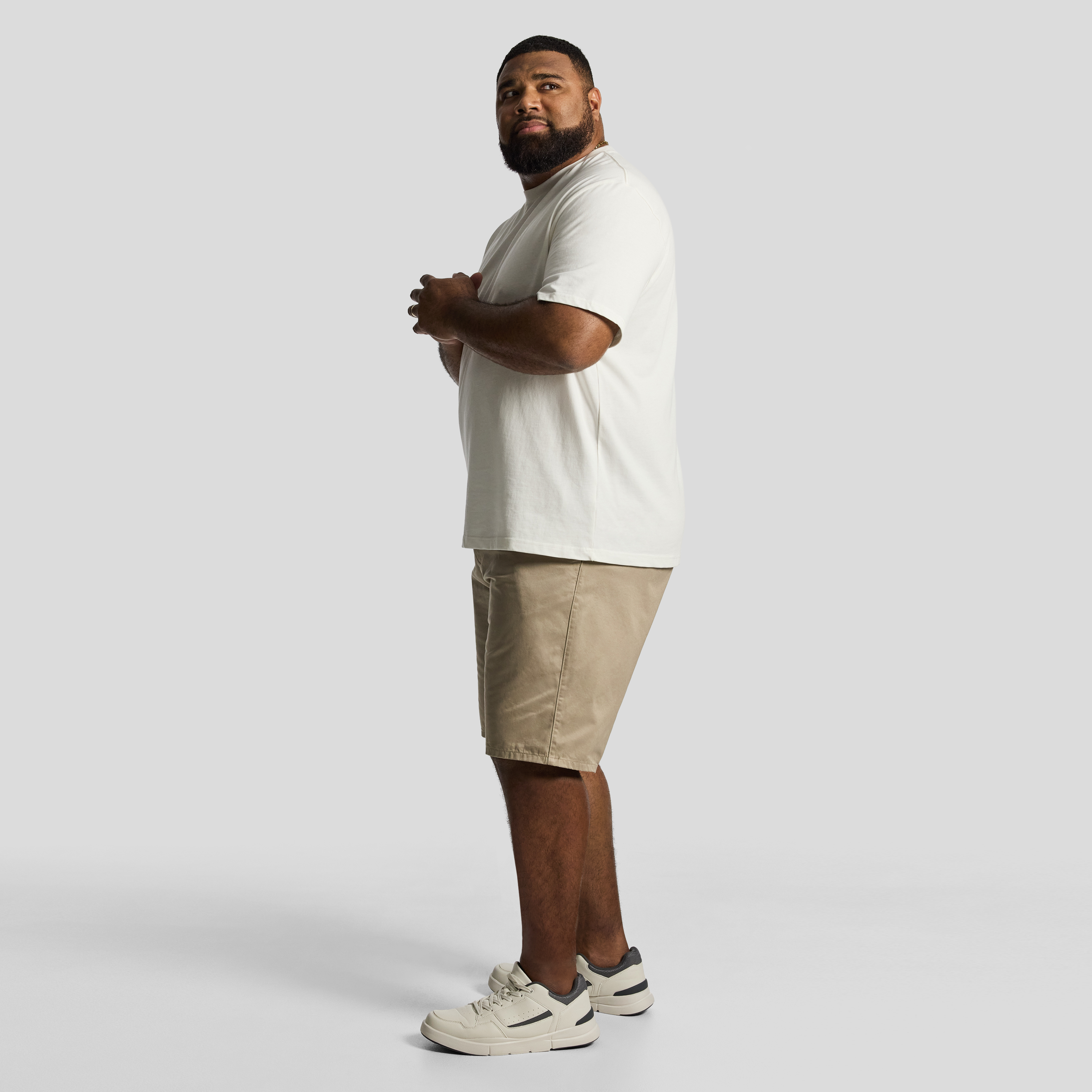 Sand Dixon Relaxed Chino Short