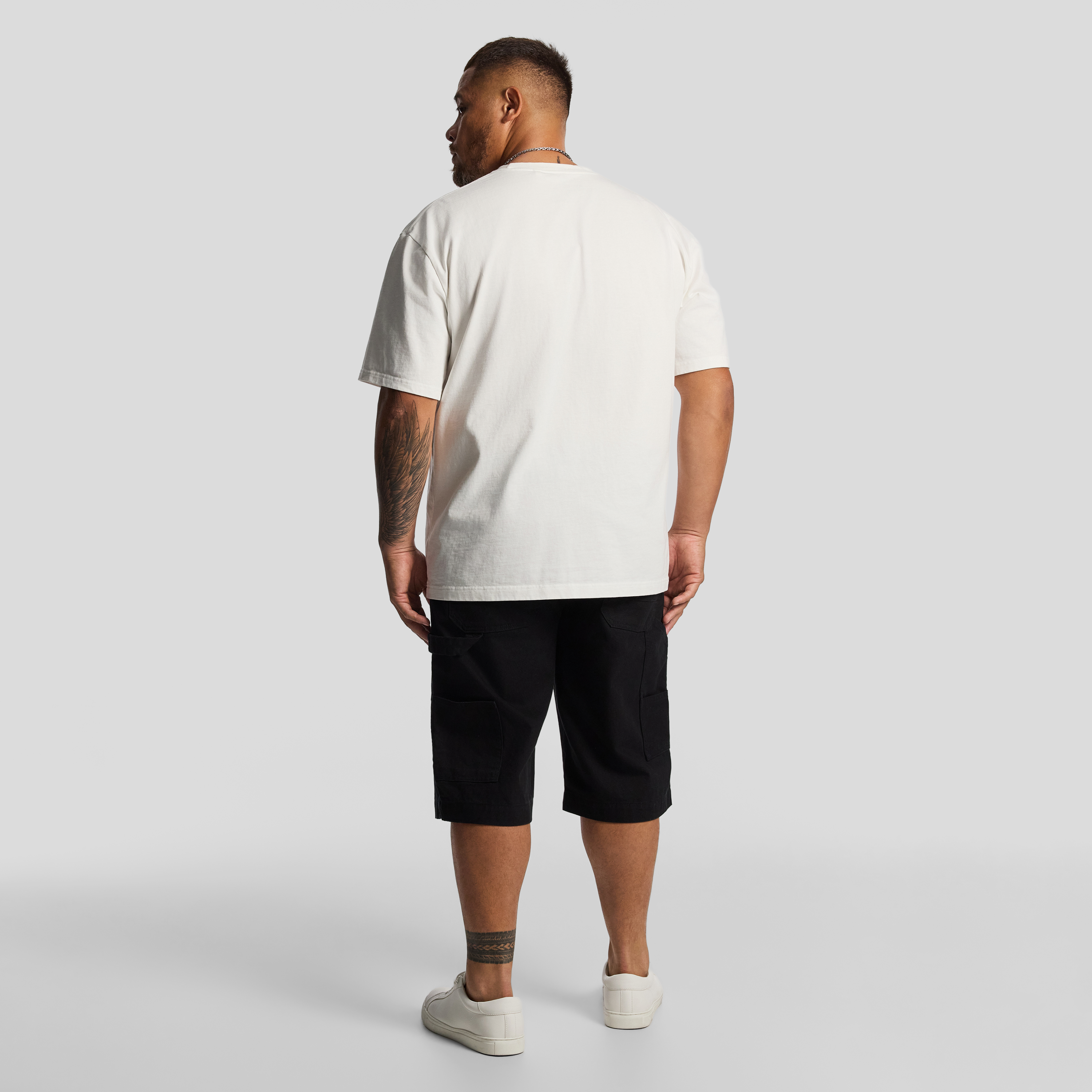 Black Nate Relaxed Carpenter Short