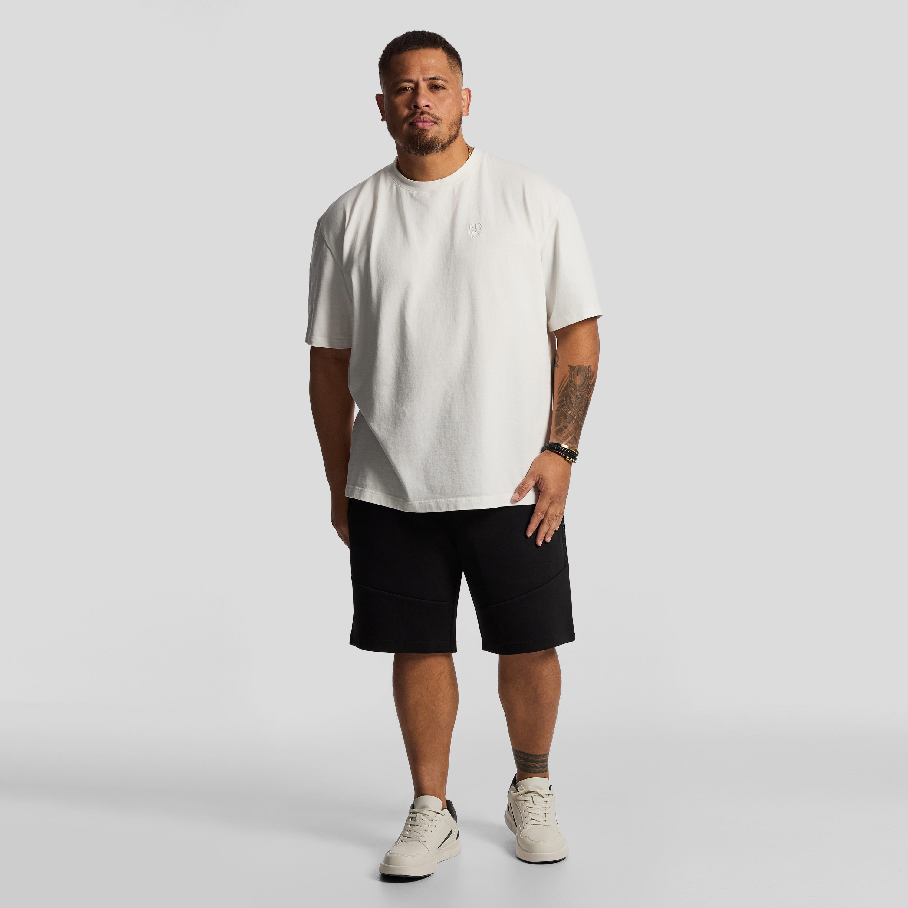 Black Dnmrk Sweat Short