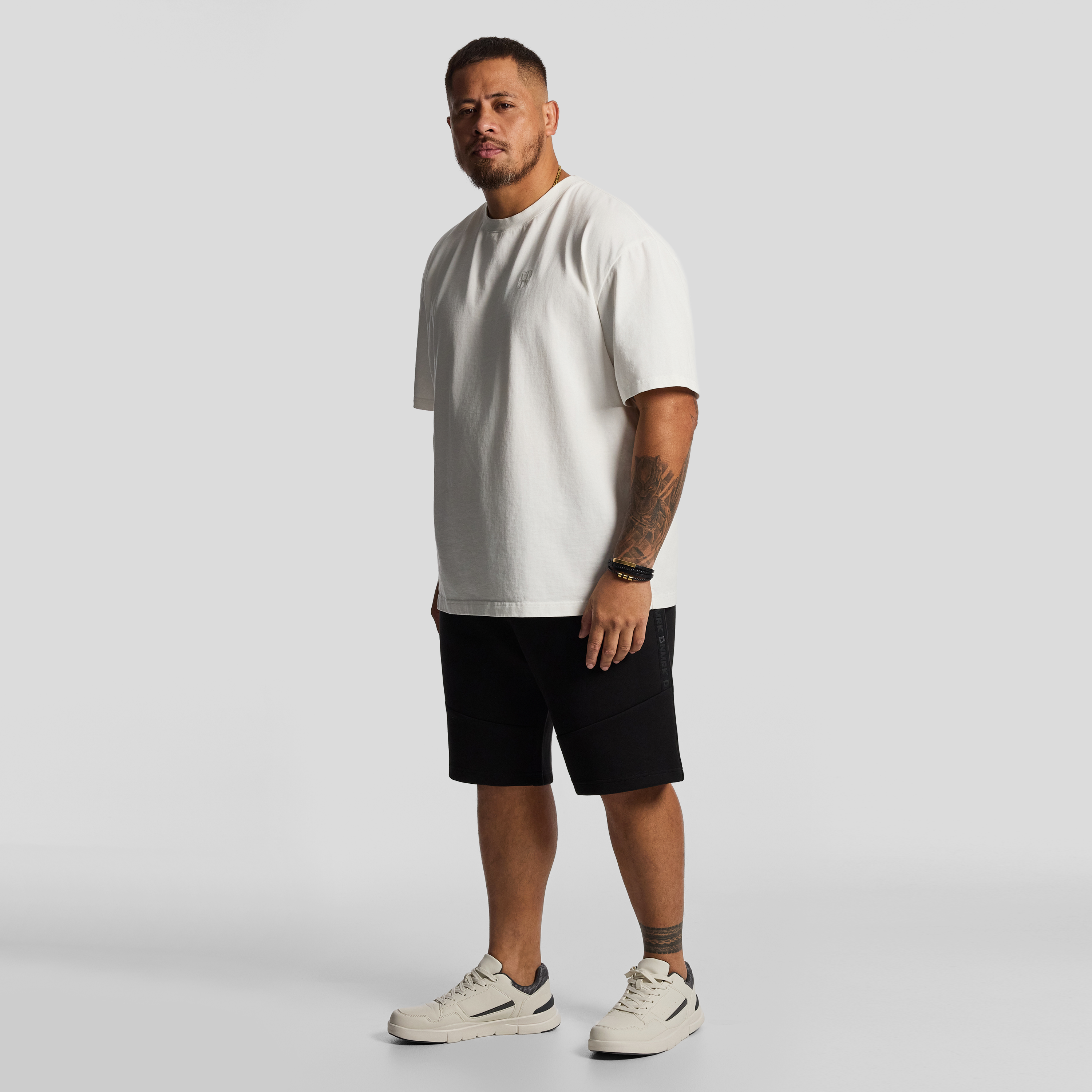 Black Dnmrk Sweat Short