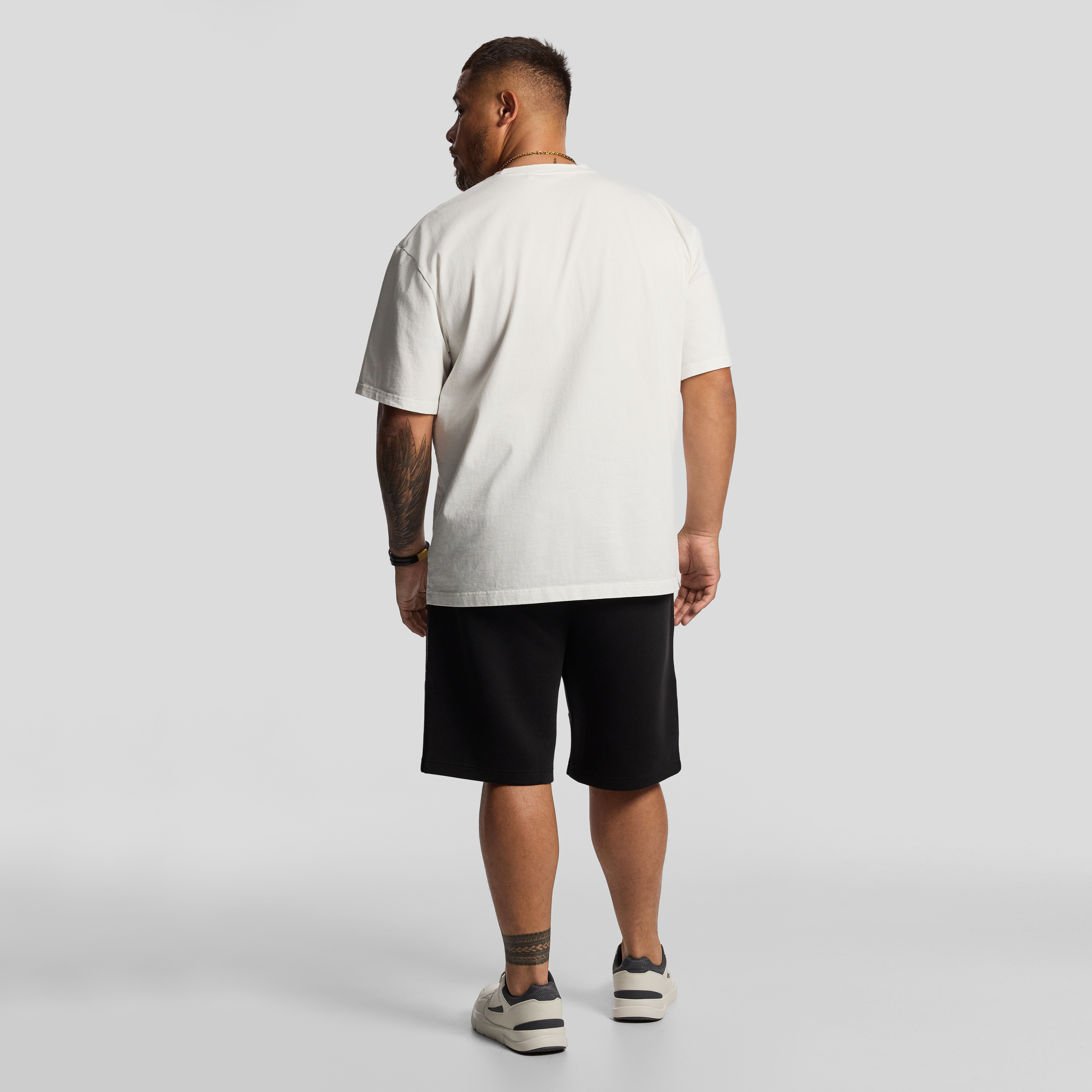Black Dnmrk Sweat Short