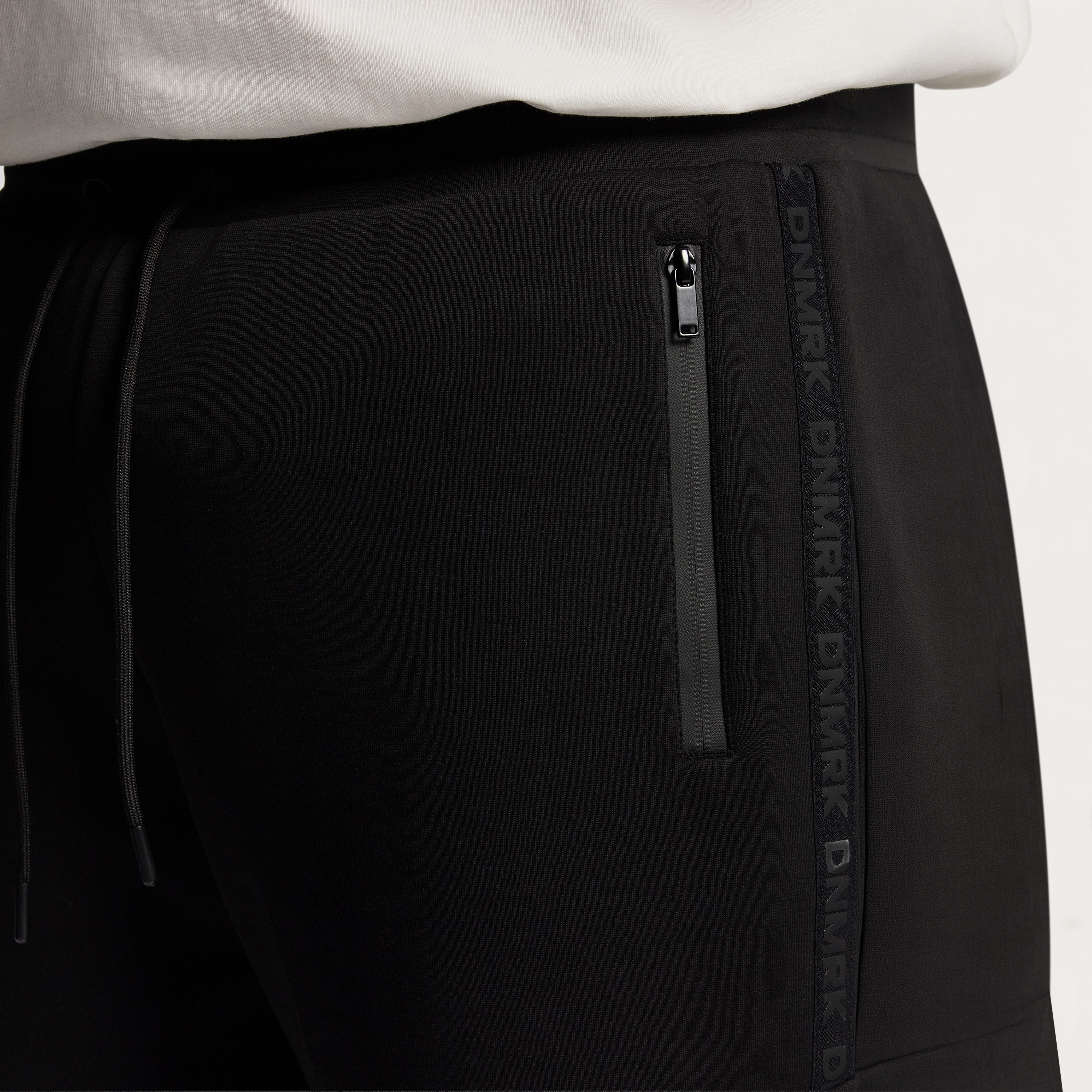 Black Dnmrk Sweat Short