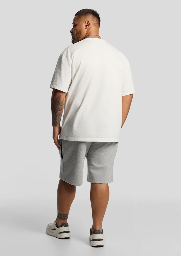Grey Marle Dnmrk Sweat Short