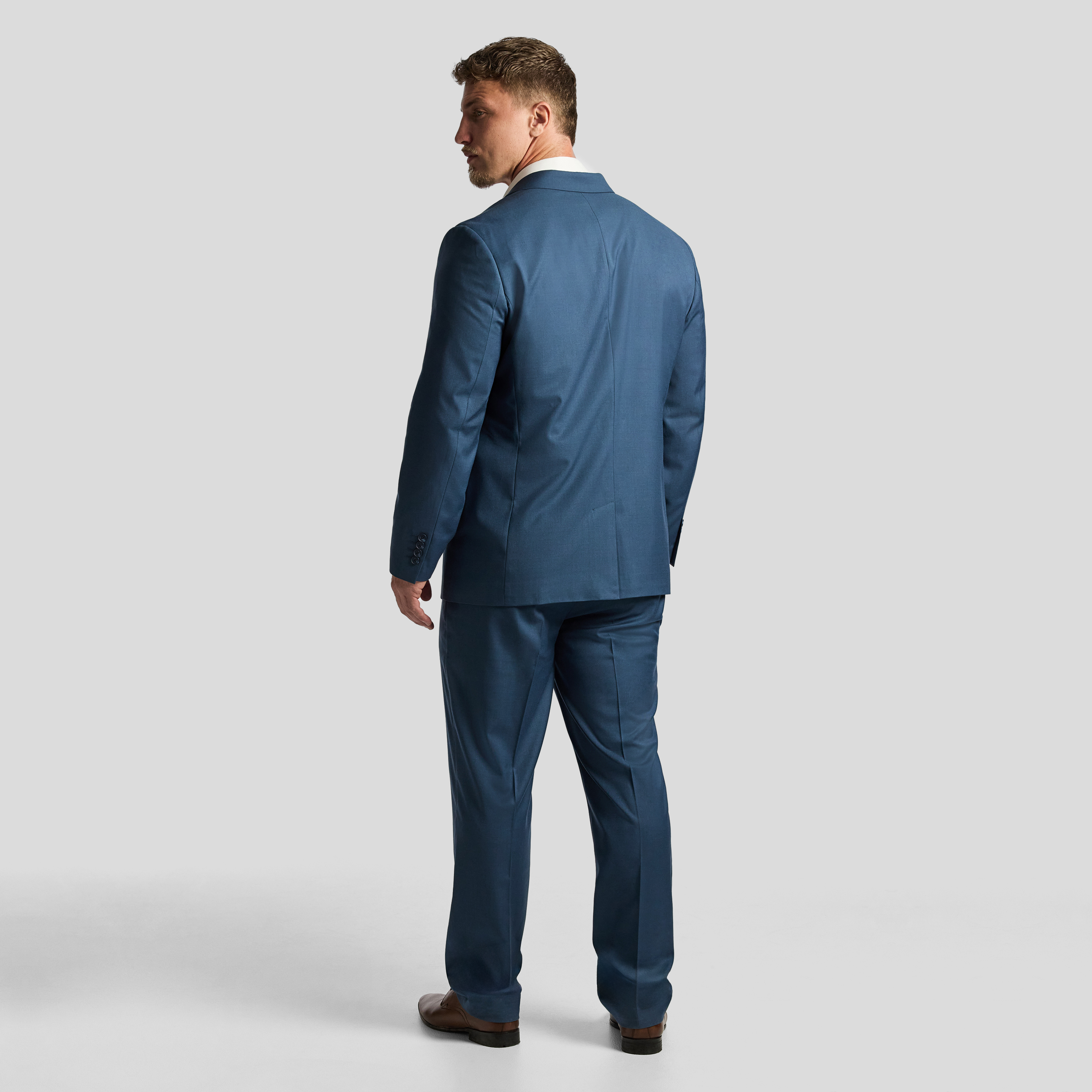 Steel Blue Devon Stretch Classic Suit Jacket