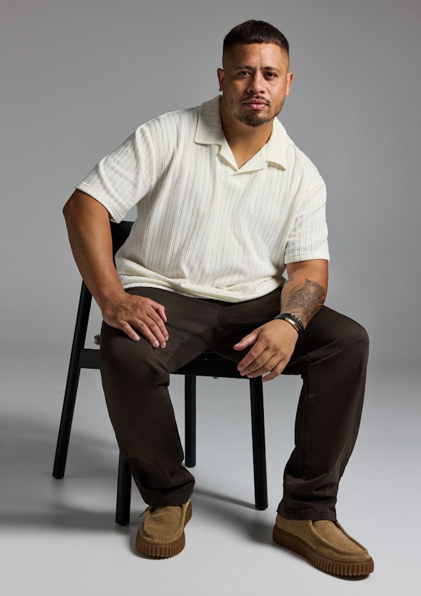 Ecru Bondi Relaxed Smart Polo