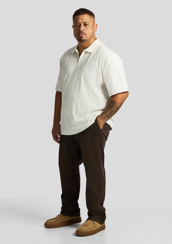 White Daryl Relaxed Smart Polo
