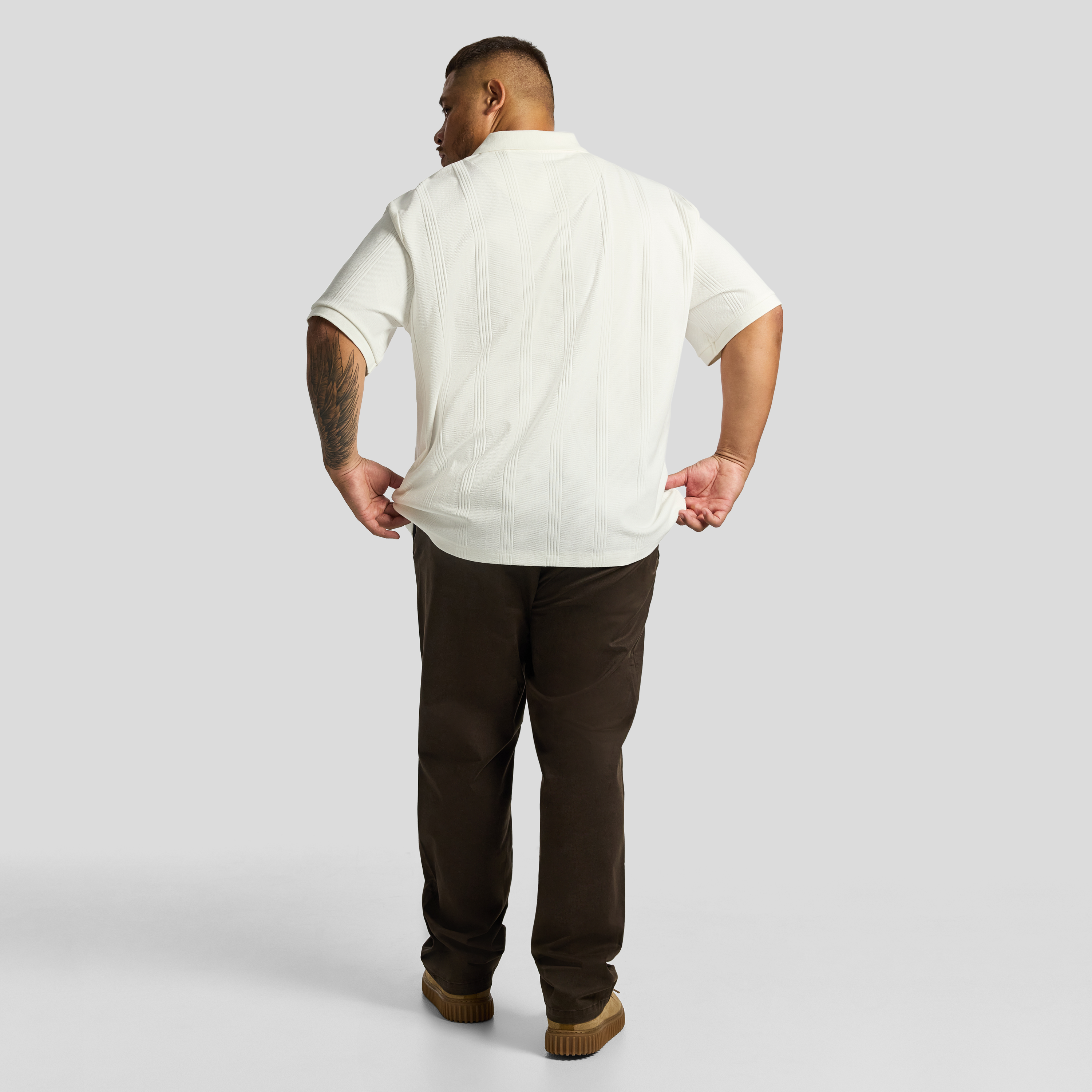 White Daryl Relaxed Smart Polo