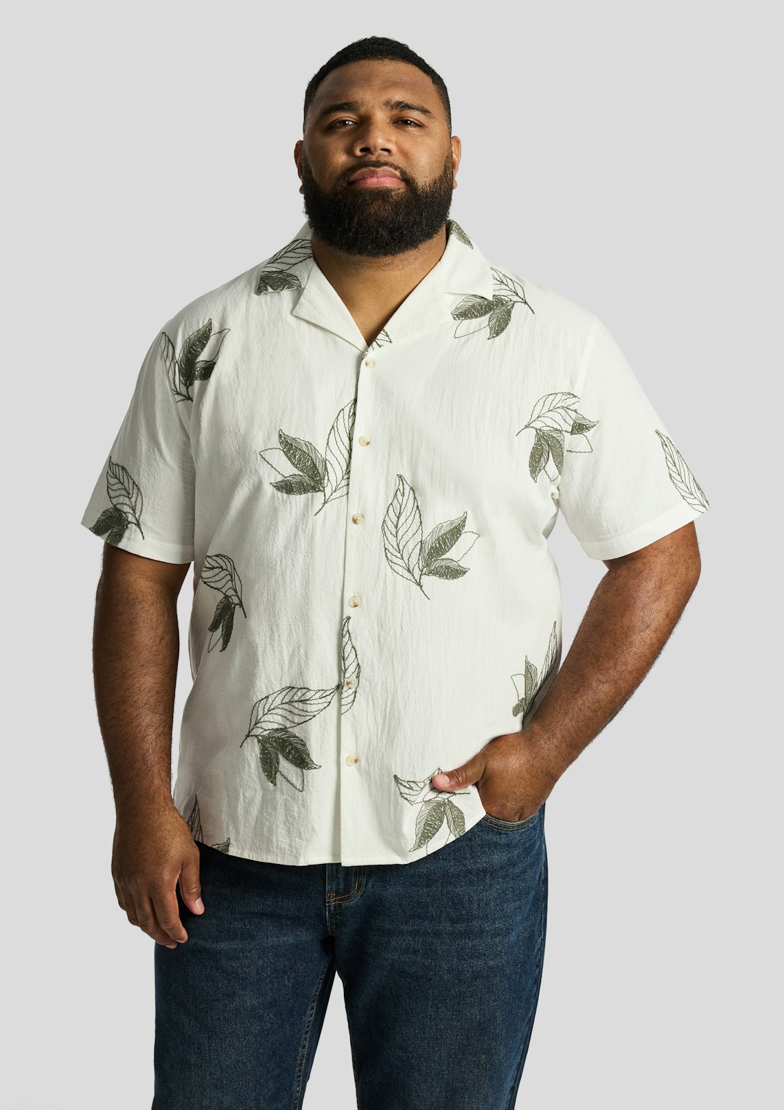 Blake Embroidered Short Sleeve Shirt
