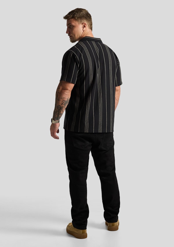 Black Ludlow Textured Shirt