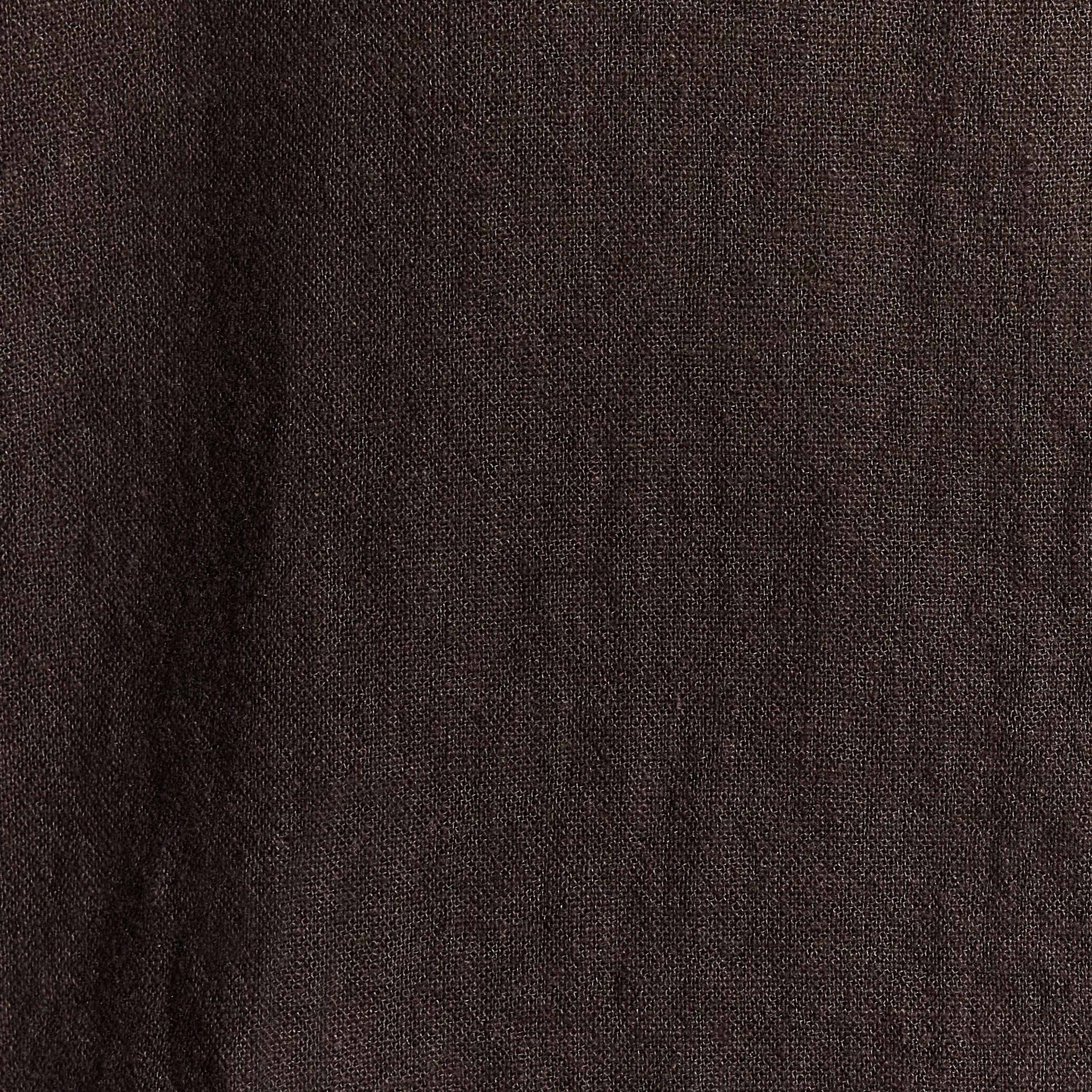 Chocolate Harbour Linen Blend Shirt
