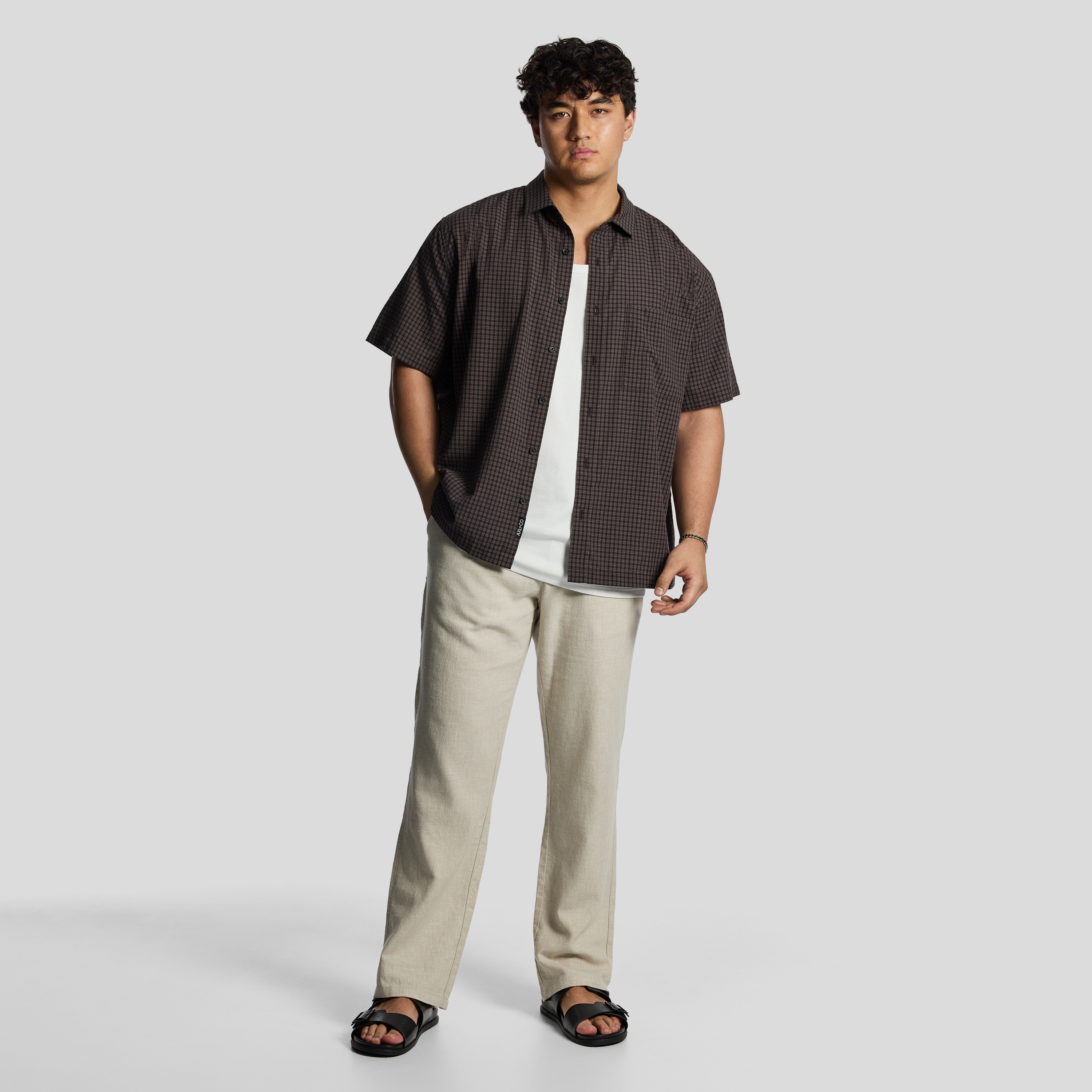 Chocolate Stanwell Relaxed Fit Shirt